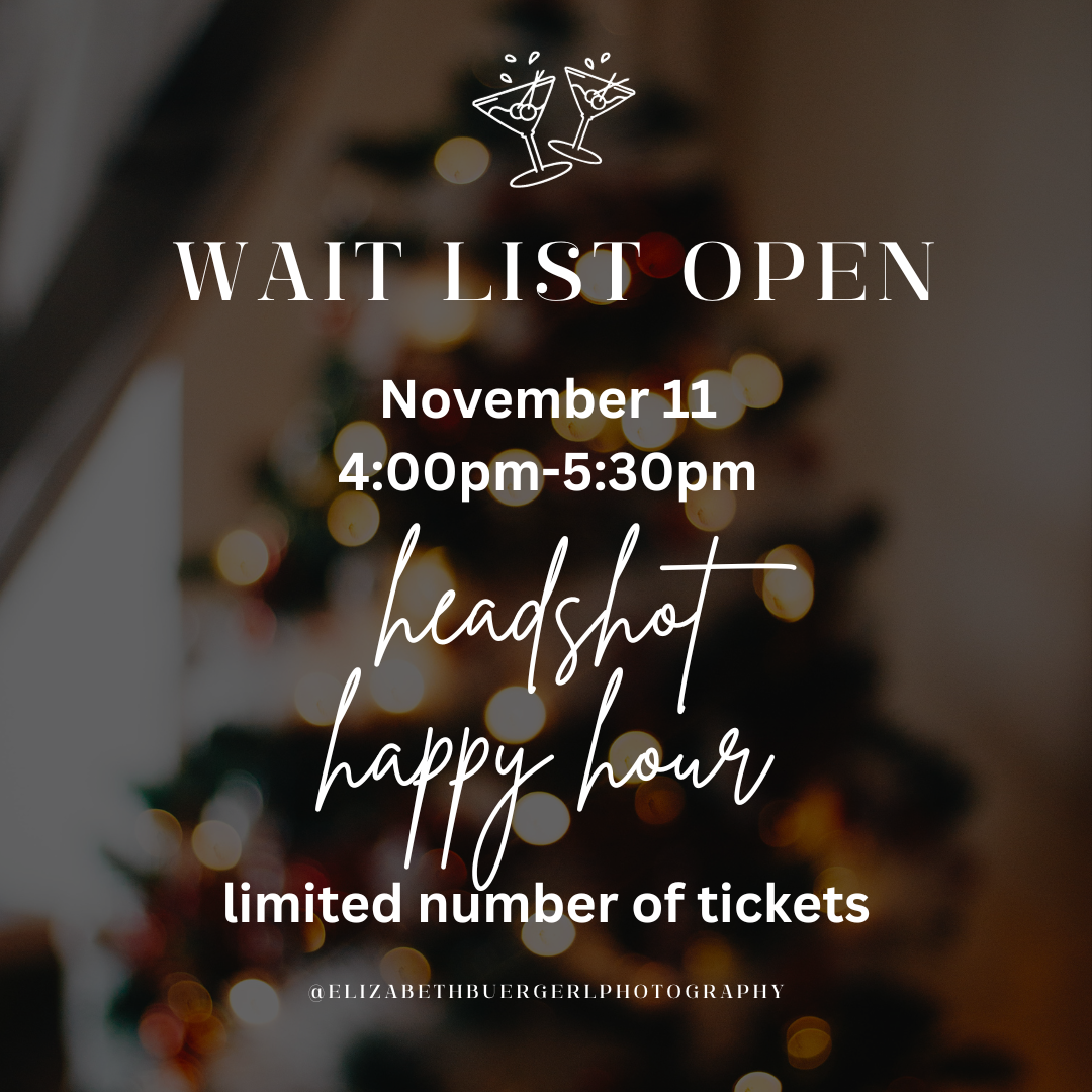 Holiday Headshot Happy Hour — Elizabeth Buergler Photography