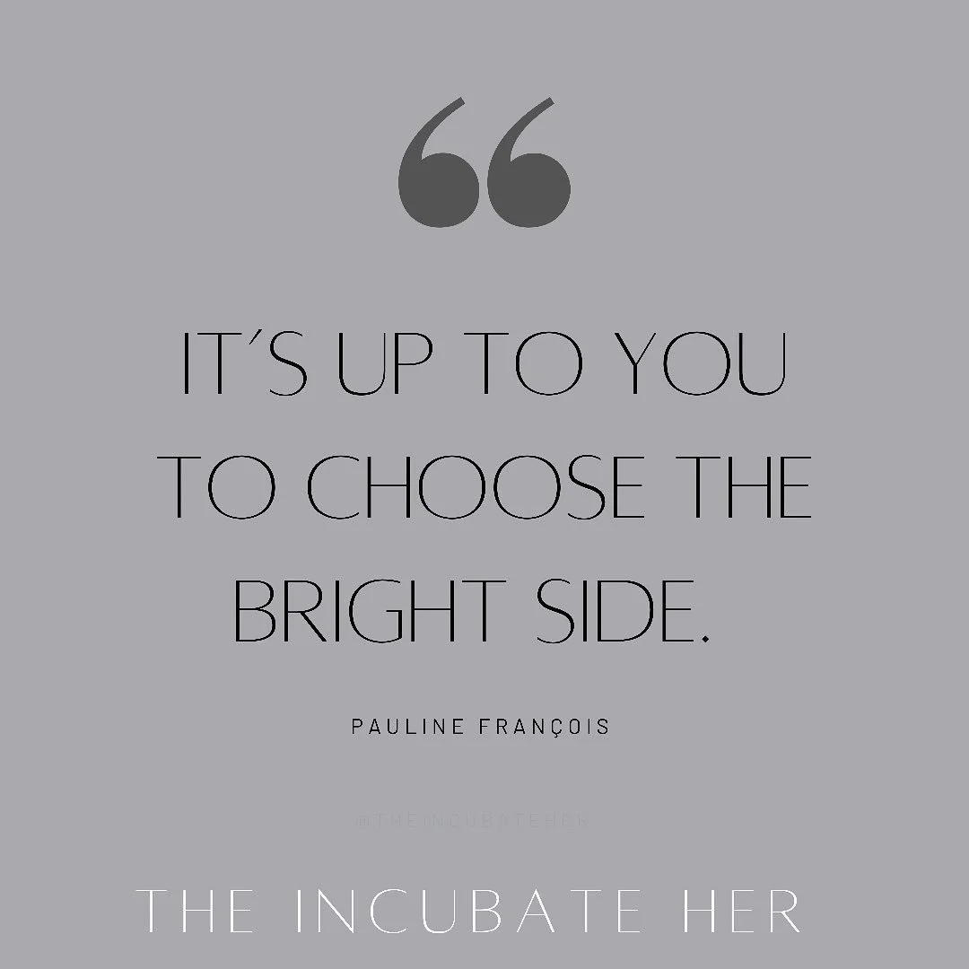 No matter what your circumstances are, it is alway up to 𝕐𝕆𝕌 and in your power to choose to focus on 𝕥𝕙𝕖 𝕓𝕣𝕚𝕘𝕙𝕥 𝕤𝕚𝕕𝕖 ✨ 

&bull; Latest episode is available on Apple Podcast 𝕋𝕙𝕖 𝕀𝕟𝕔𝕦𝕓𝕒𝕥𝕖 ℍ𝕖𝕣 🎙 and linked in the bio 🔗
&bu