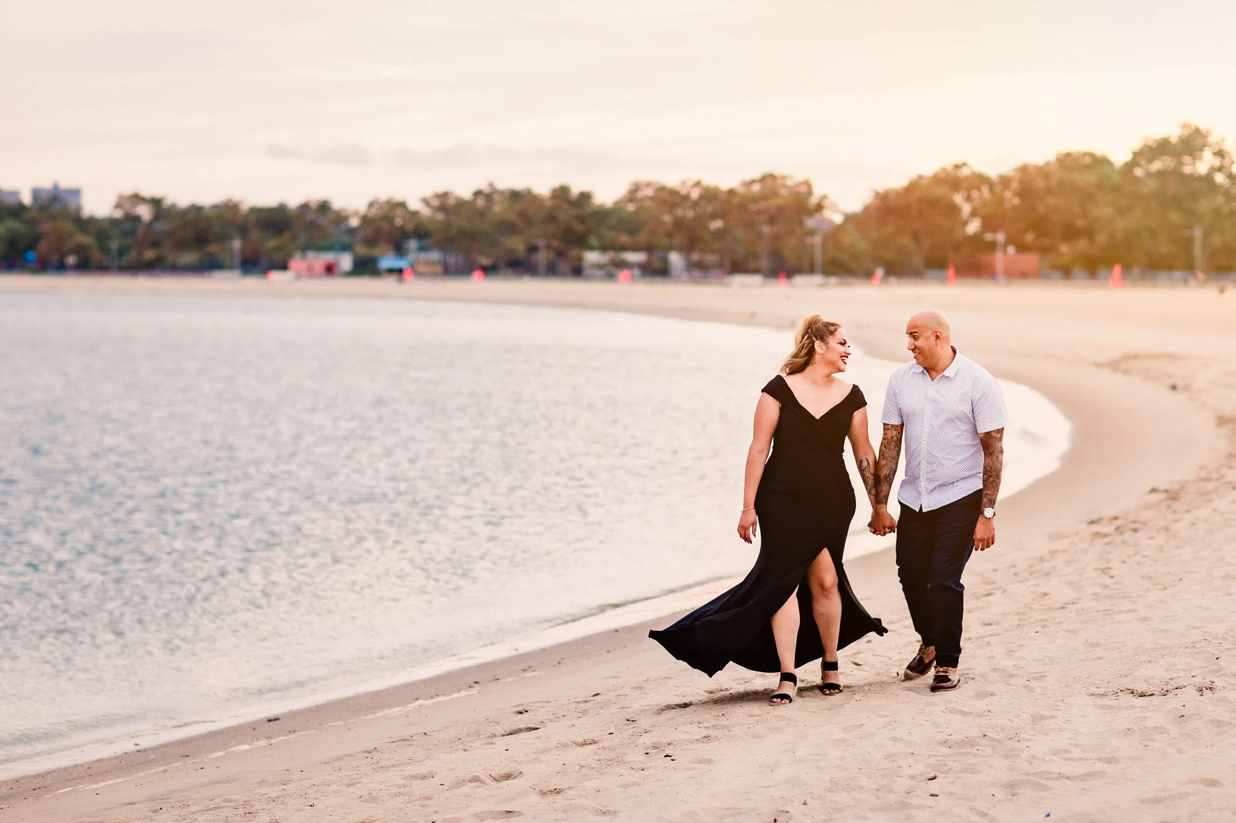 Orchard Beach, NY Engagement Session