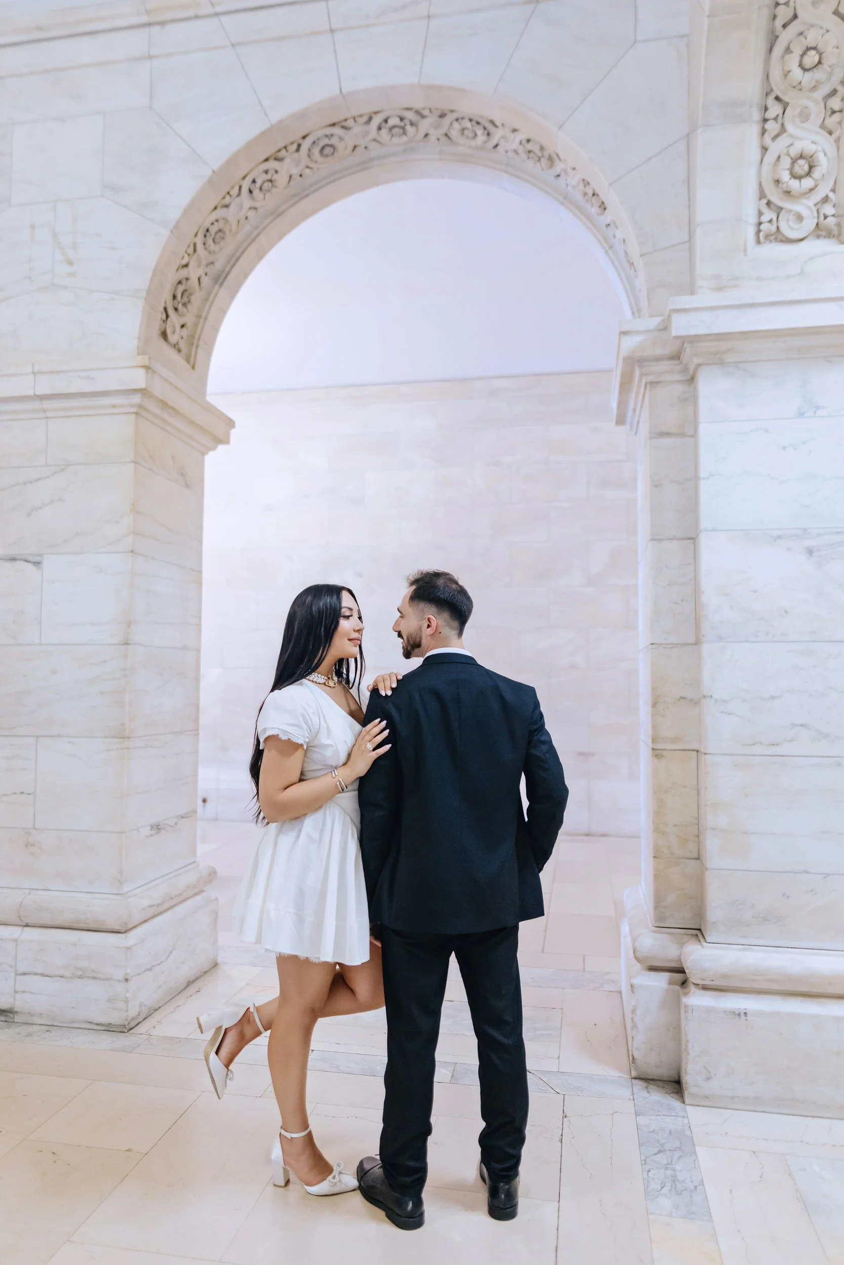 New York Public Library Engagement PicturesEngagement-160.jpg