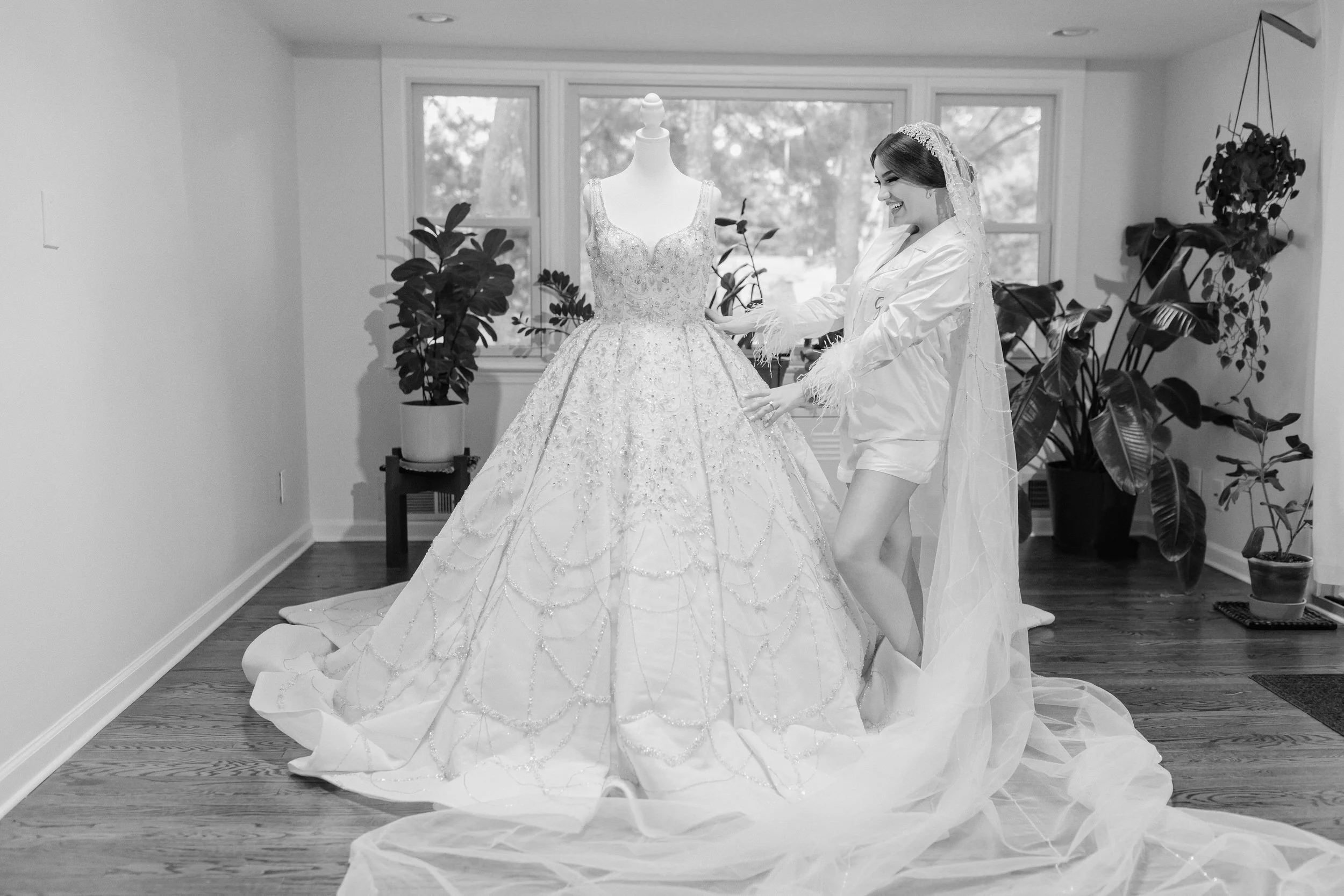 New Jersey-Church-Wedding-Photography-The Venetian-64BW.jpg