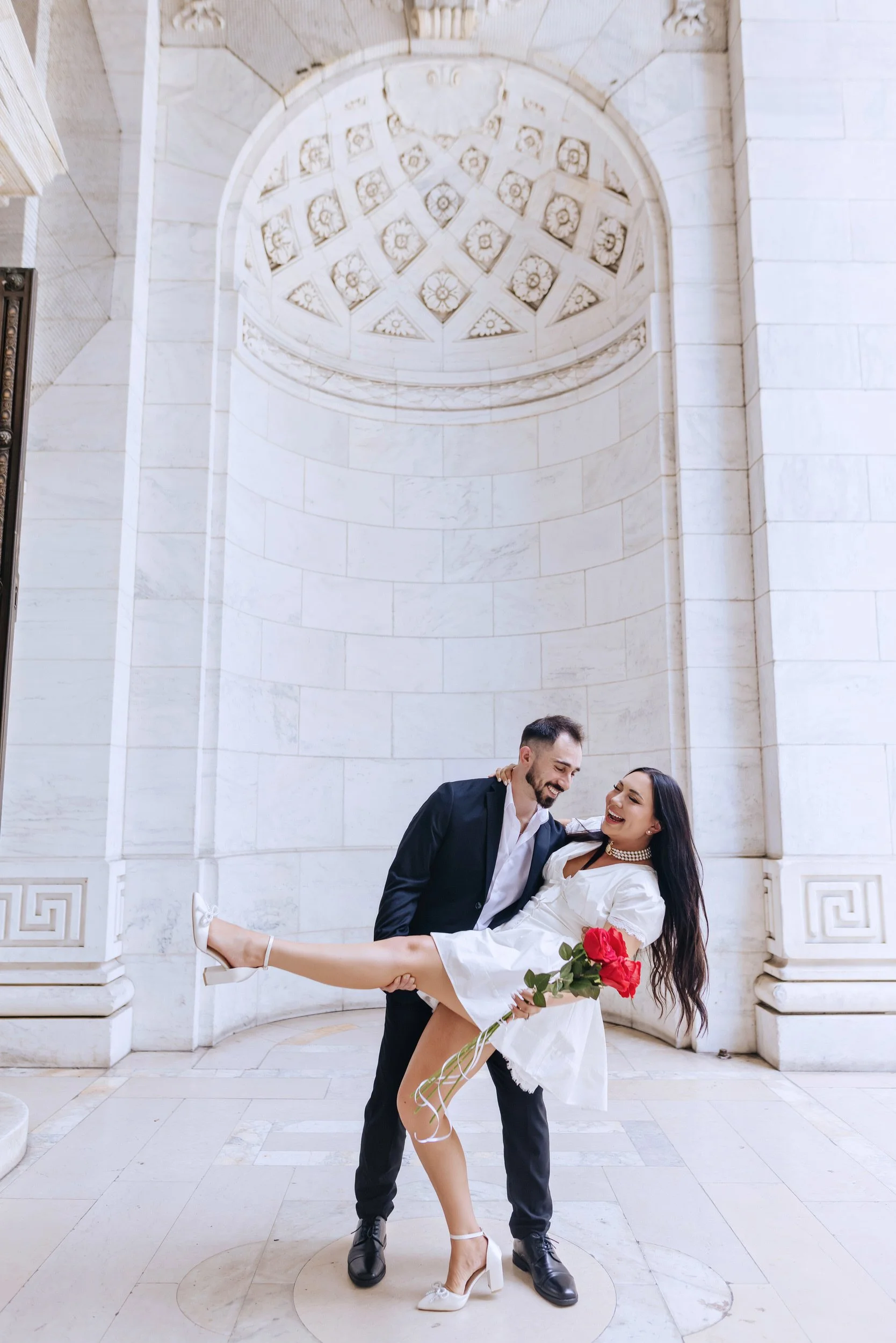 New York Public Library Engagement PicturesEngagement-101.jpg