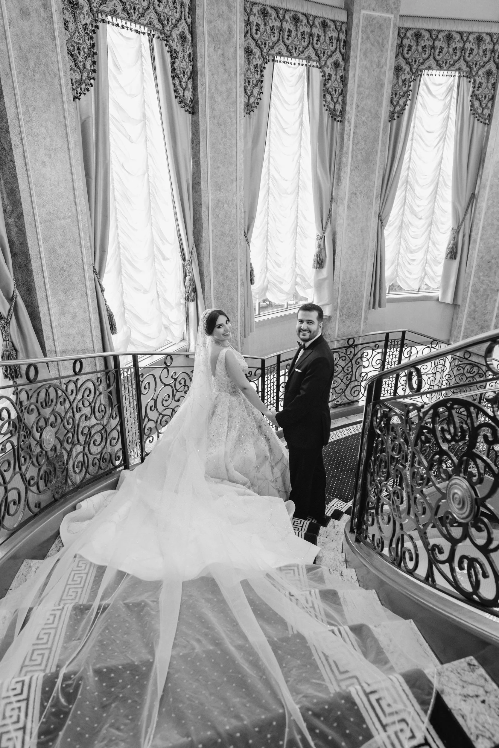 New Jersey-Church-Wedding-Photography-The Venetian-736BW.jpg