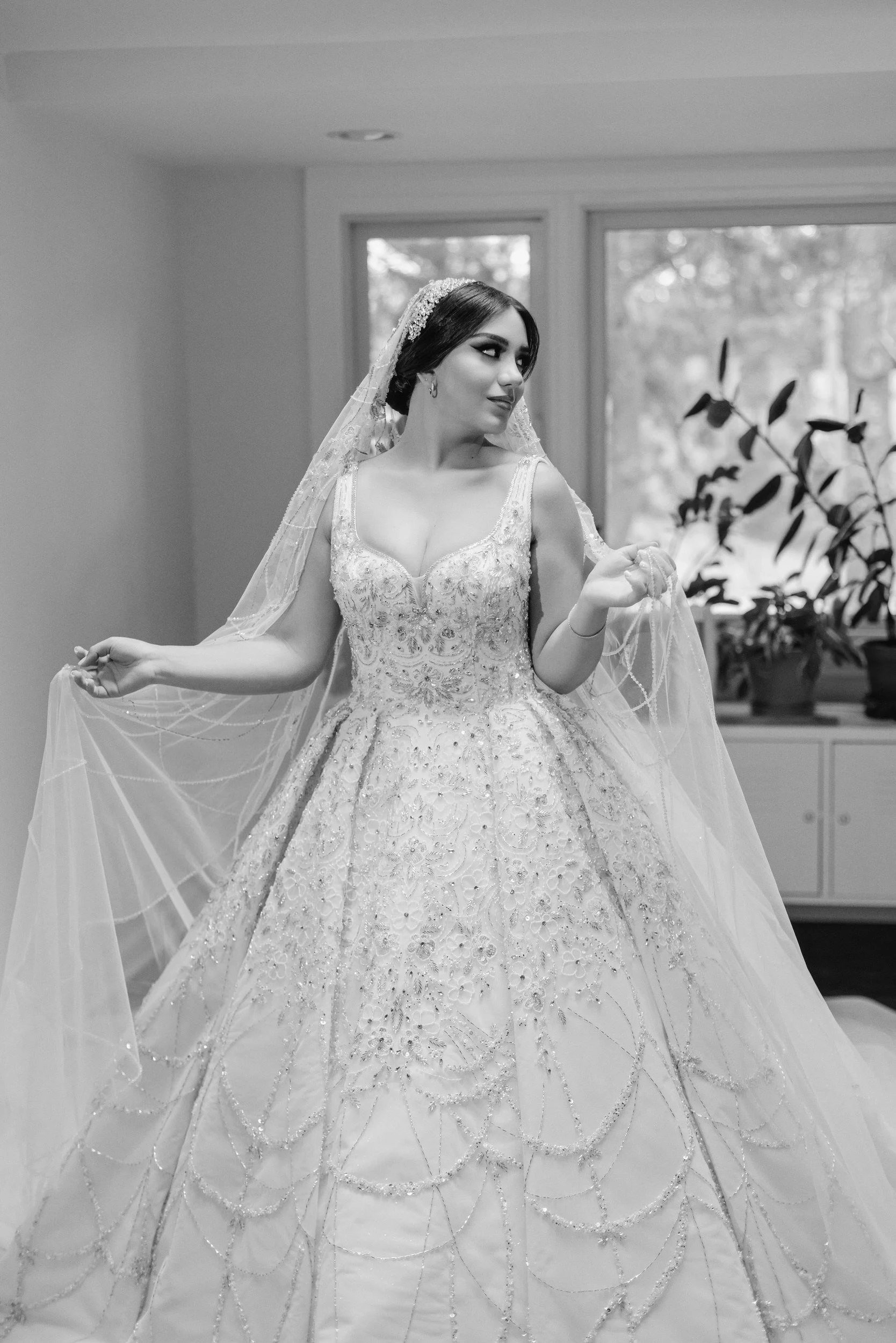 New Jersey-Church-Wedding-Photography-The Venetian-269BW.jpg