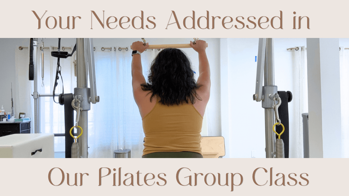 Your Needs Addressed in Our Pilates Group Class