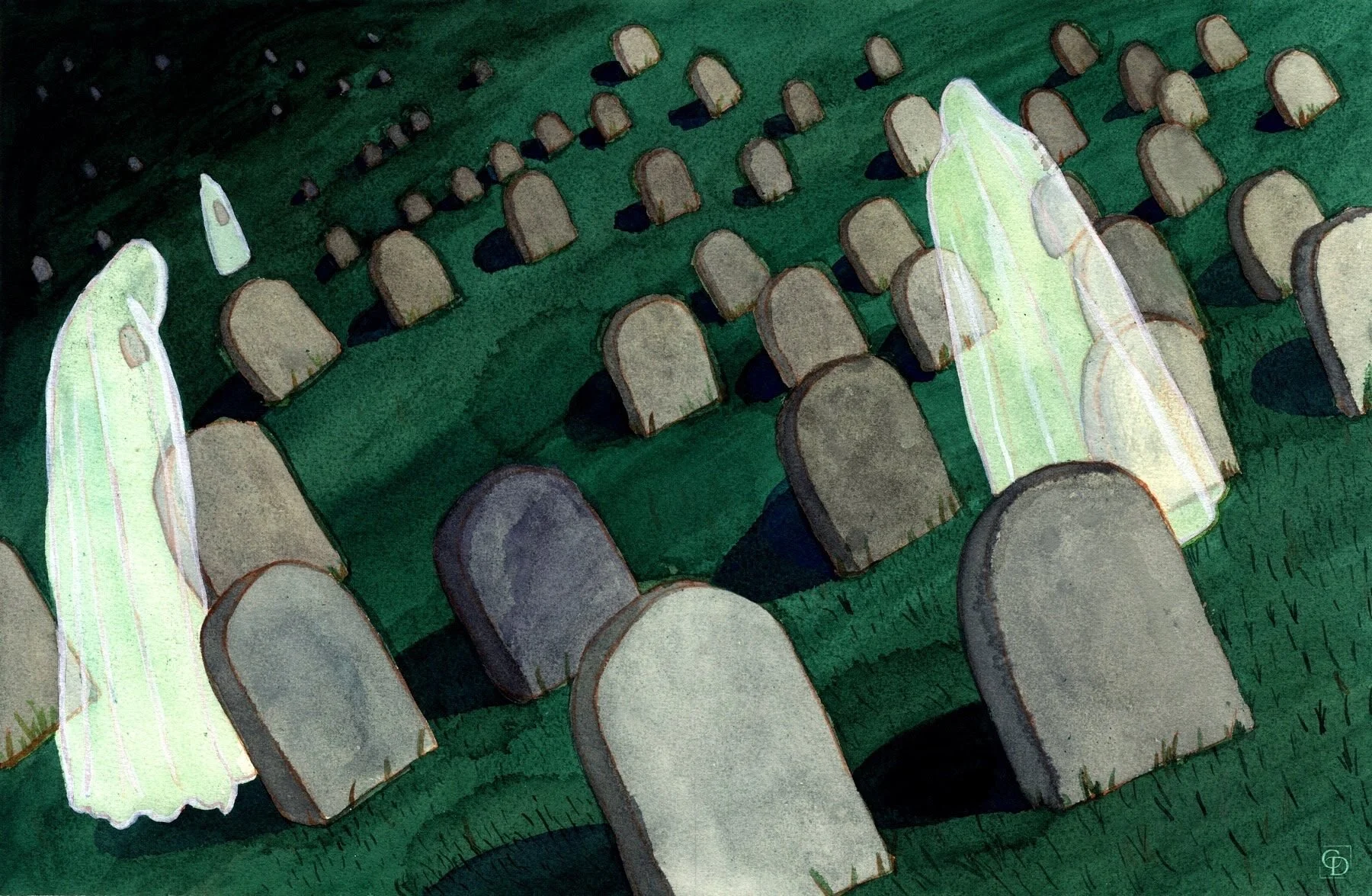 Inspired by "Haunted Houses"
by Henry Wadsworth Longfellow