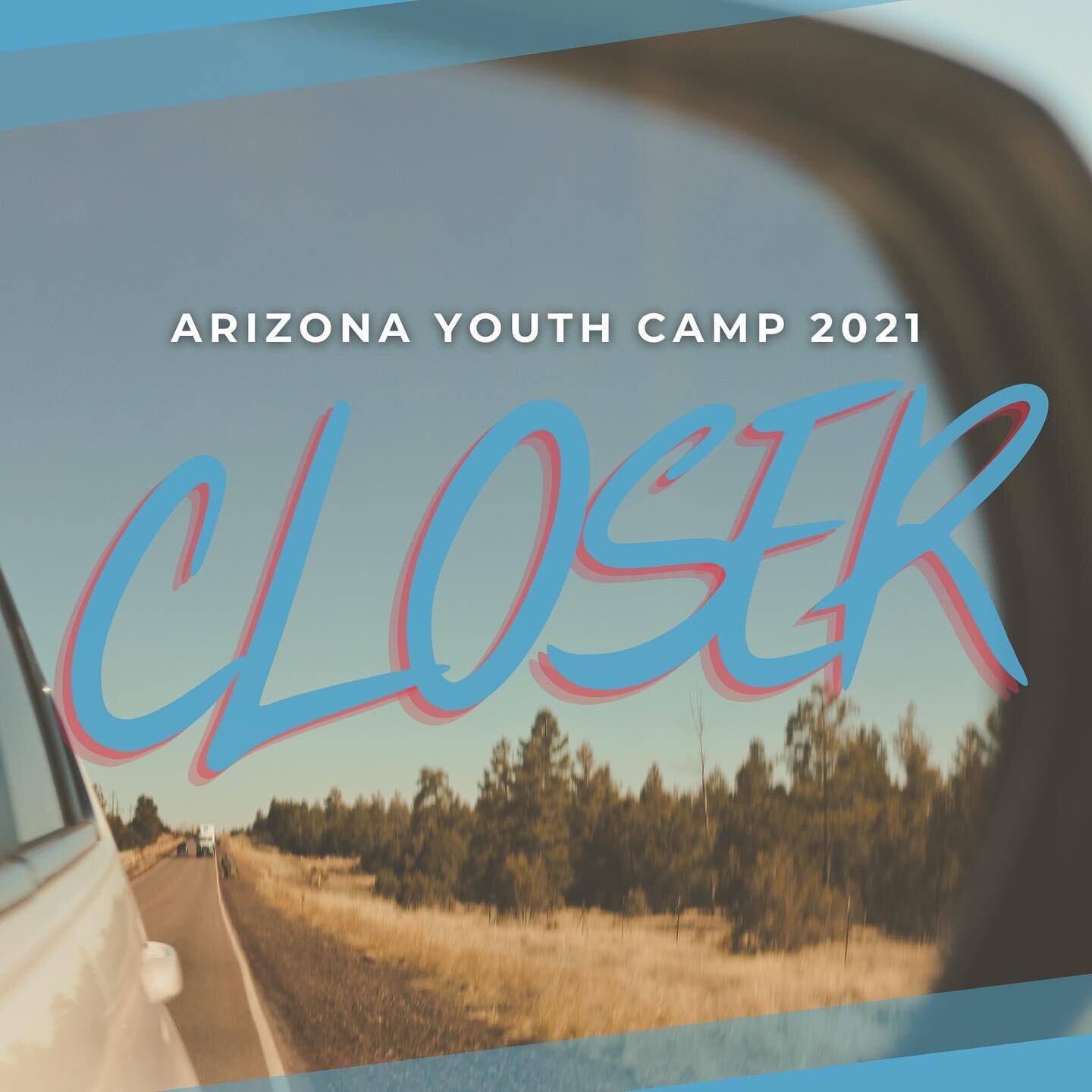 Youth Camp is CLOSER than it appears. In just a few weeks, thousands students will encounter God yet again over the course of six Youth Camps in three weeks. We have a full month scheduled with all the fun games, @seuworship, nationally renown speake