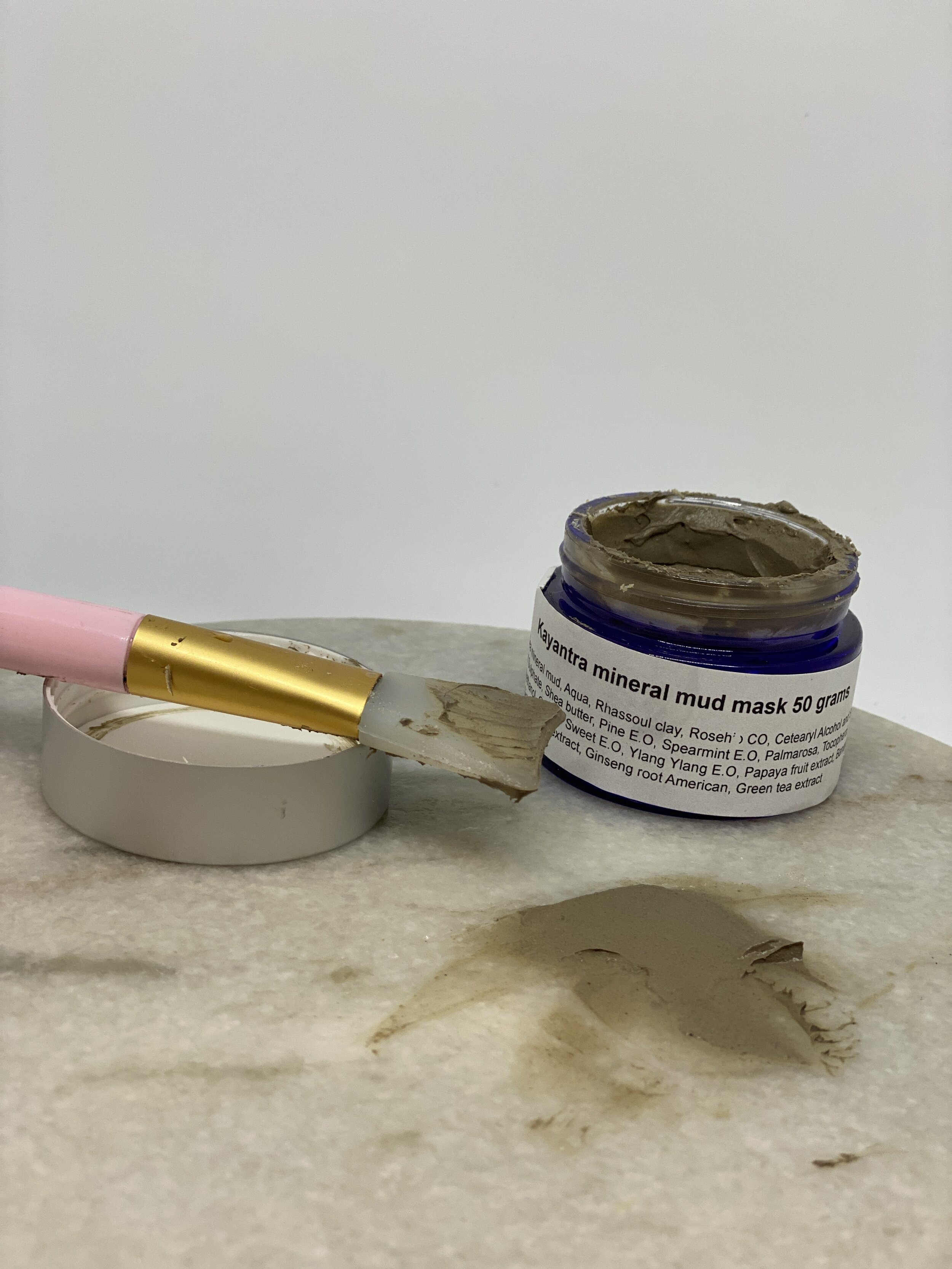 Kayantra’s Deep pore cleansing mineral mud mask. 1.7 oz/50 grams