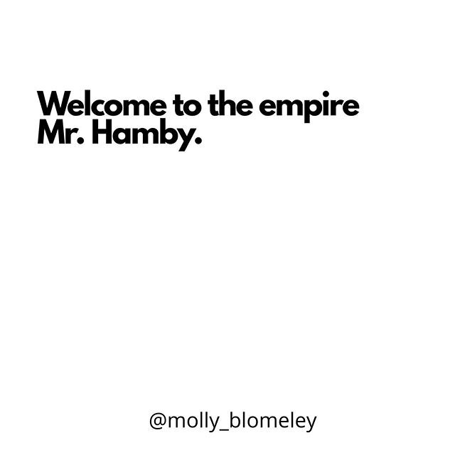The secret is out! There&rsquo;s a new guy - my husband! *insert EEK running in circles* .
.
Welcome to the empire Mr. Hamby! Thank you for all your support, comfort and assistance with me and my businesses! I know it&rsquo;s fun living the wildness 