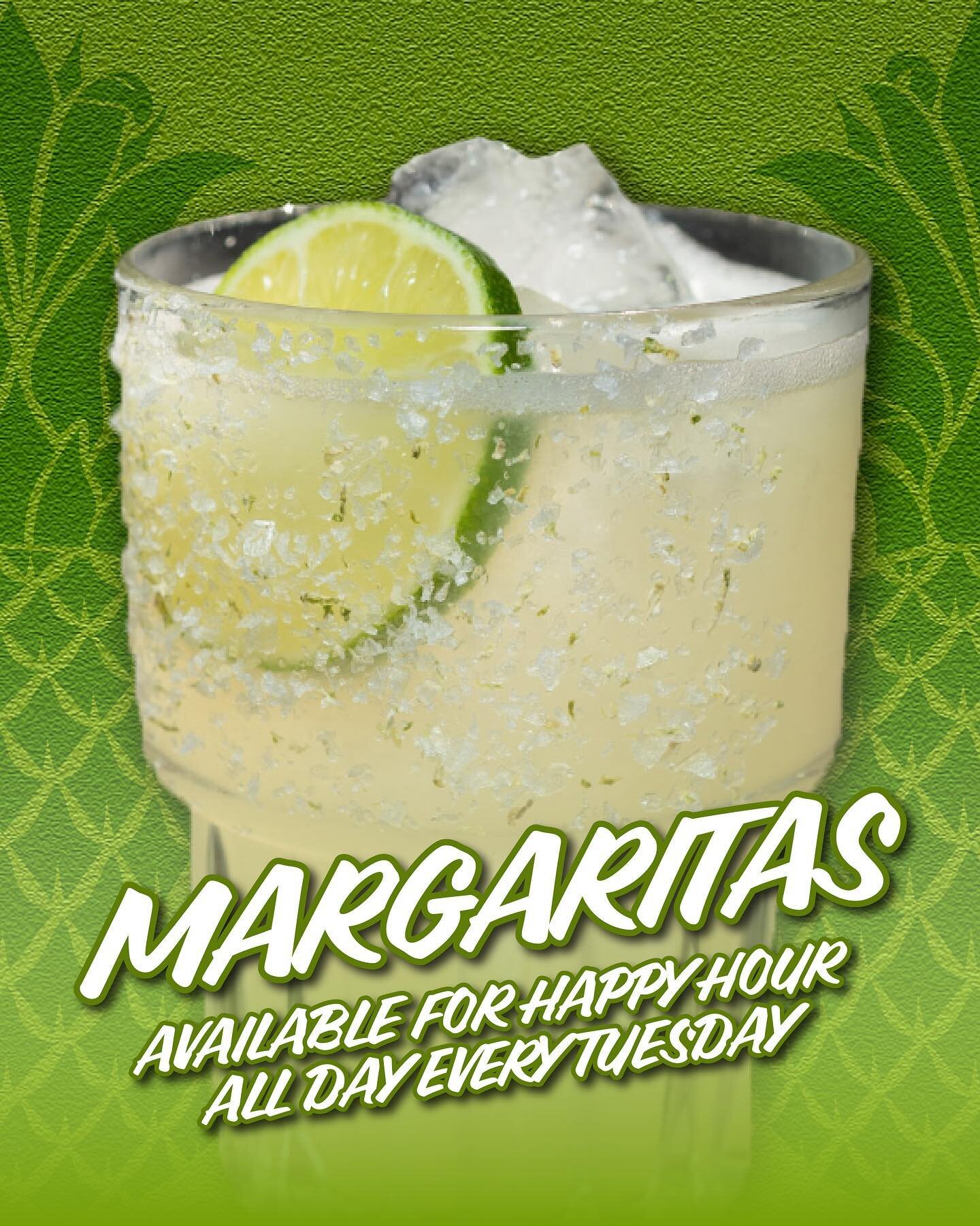 WASTED AWAY AGAIN IN MARGARITAVILLE 🎶

Tuesdays are for margaritas and tacos! Happy Hour starts at 4! Time to get your Taco Tuesday fix! See ya soon Tempe!