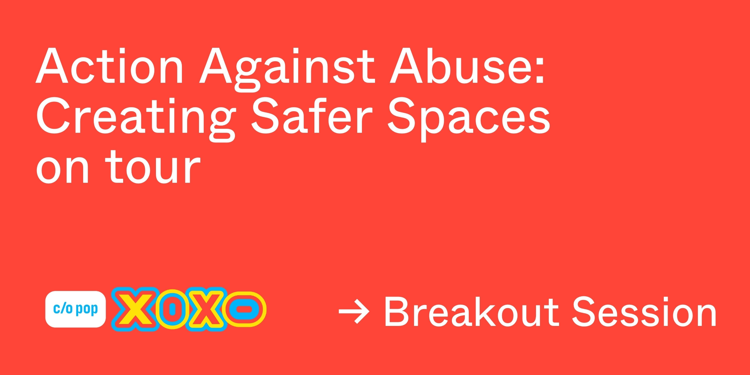 Action Against Abuse: Creating Safer Spaces on tour