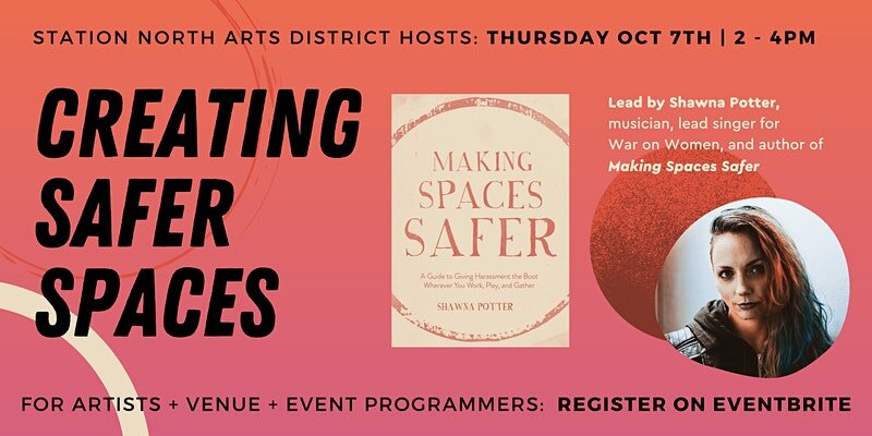 Creating Safer Spaces - online workshop