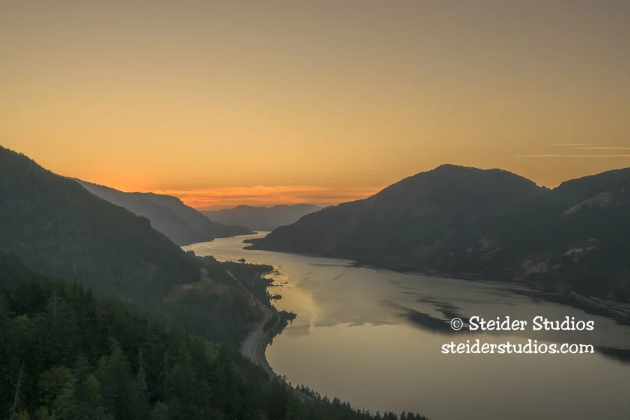 SunDown from the Top of Mitchell Point