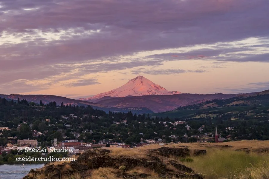 Mount Hood overlooking The Dalles