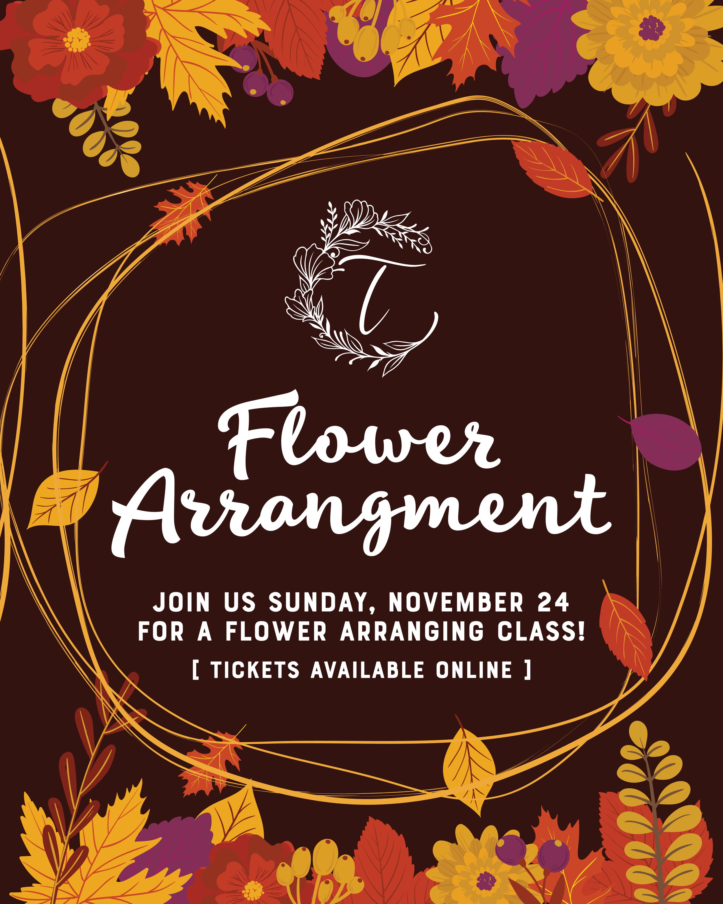 Flower Arrangement Class