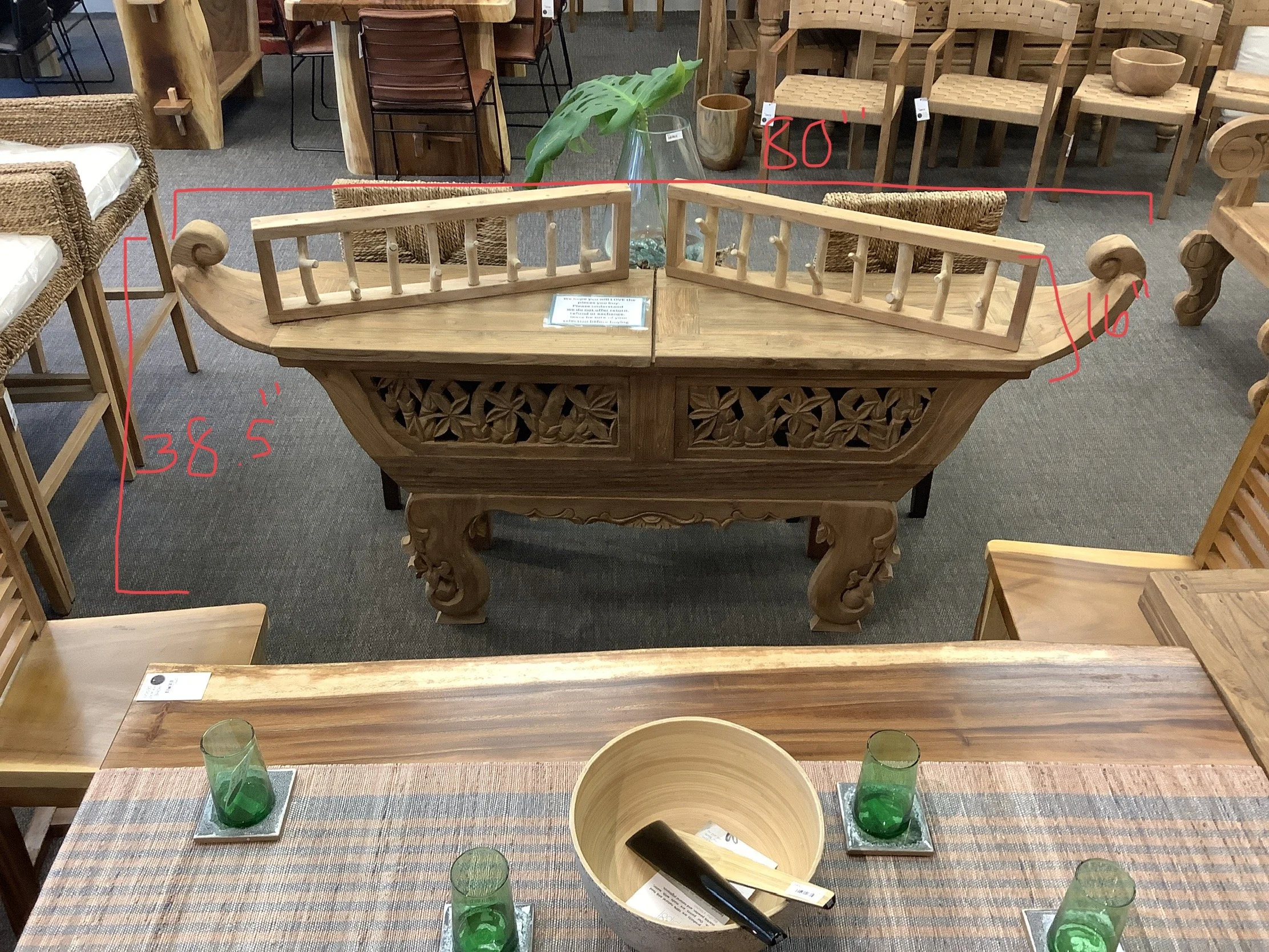 Dewahisa Console — Furniture Store Maui Home Hawaii Design