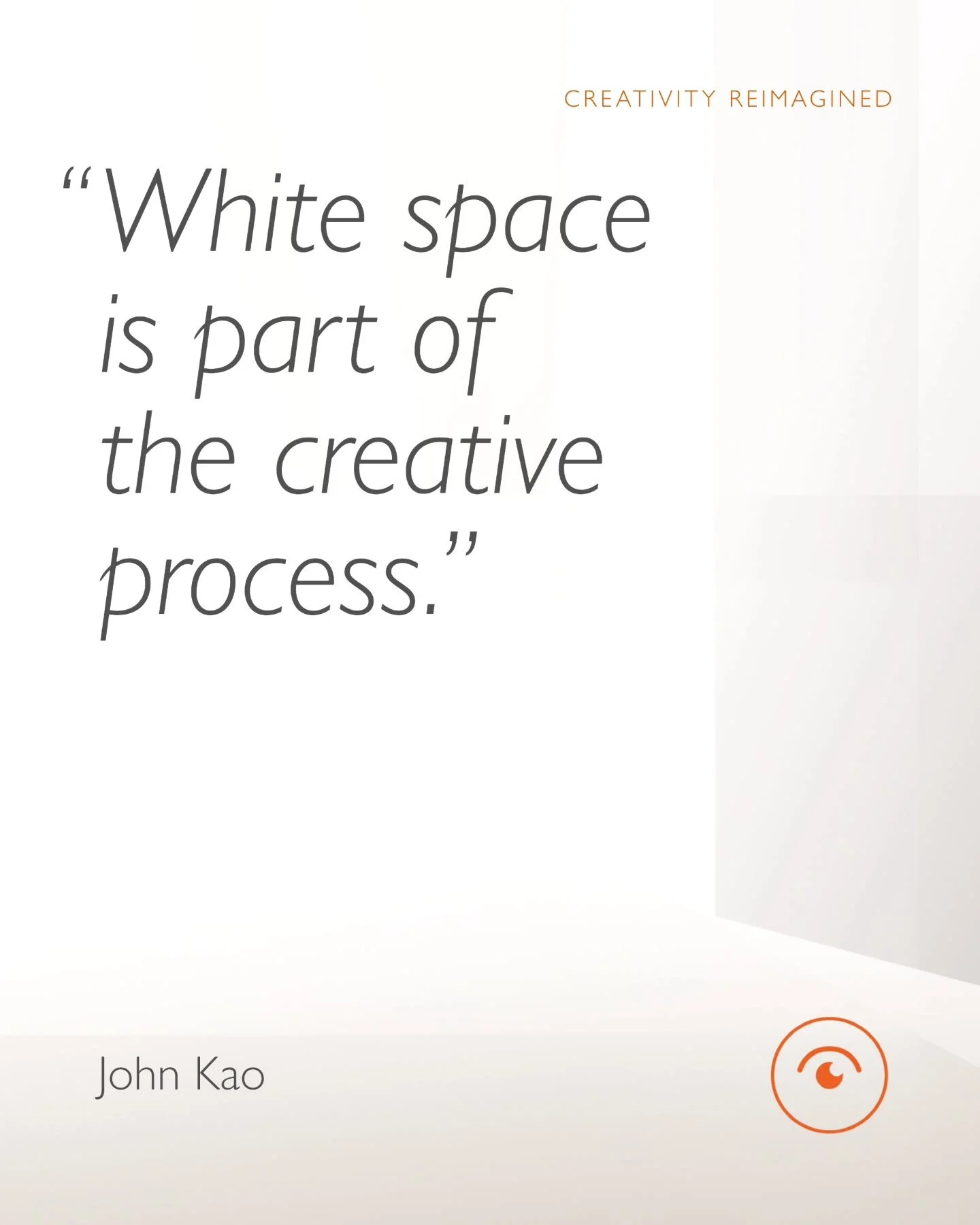 Silence and stillness are often misunderstood as inactivity. 

But these moments can be essential for creative thinking. 

When we step away from active problem-solving, the brain continues making connections. 

White space gives ideas room to grow.
