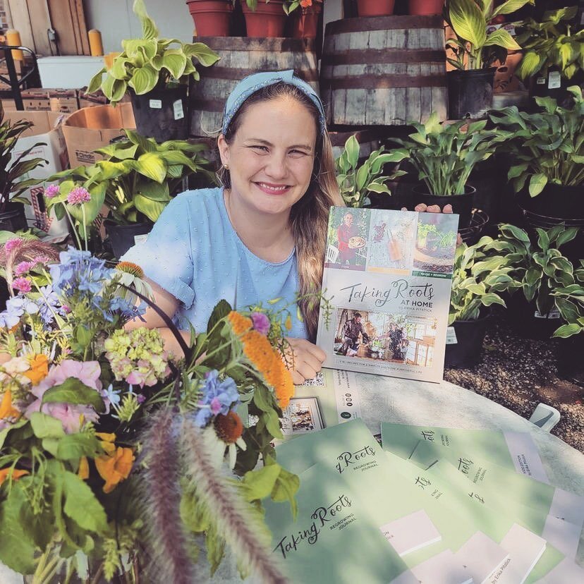🎈I got to teach a class regarding the taking roots 3in1 concept (cook-create-regrow)♻️ at DWG city hall yesterday followed by a book signing @greensproduceandplants &hellip;. such a great way to celebrate my birthday weekend 🥳.
