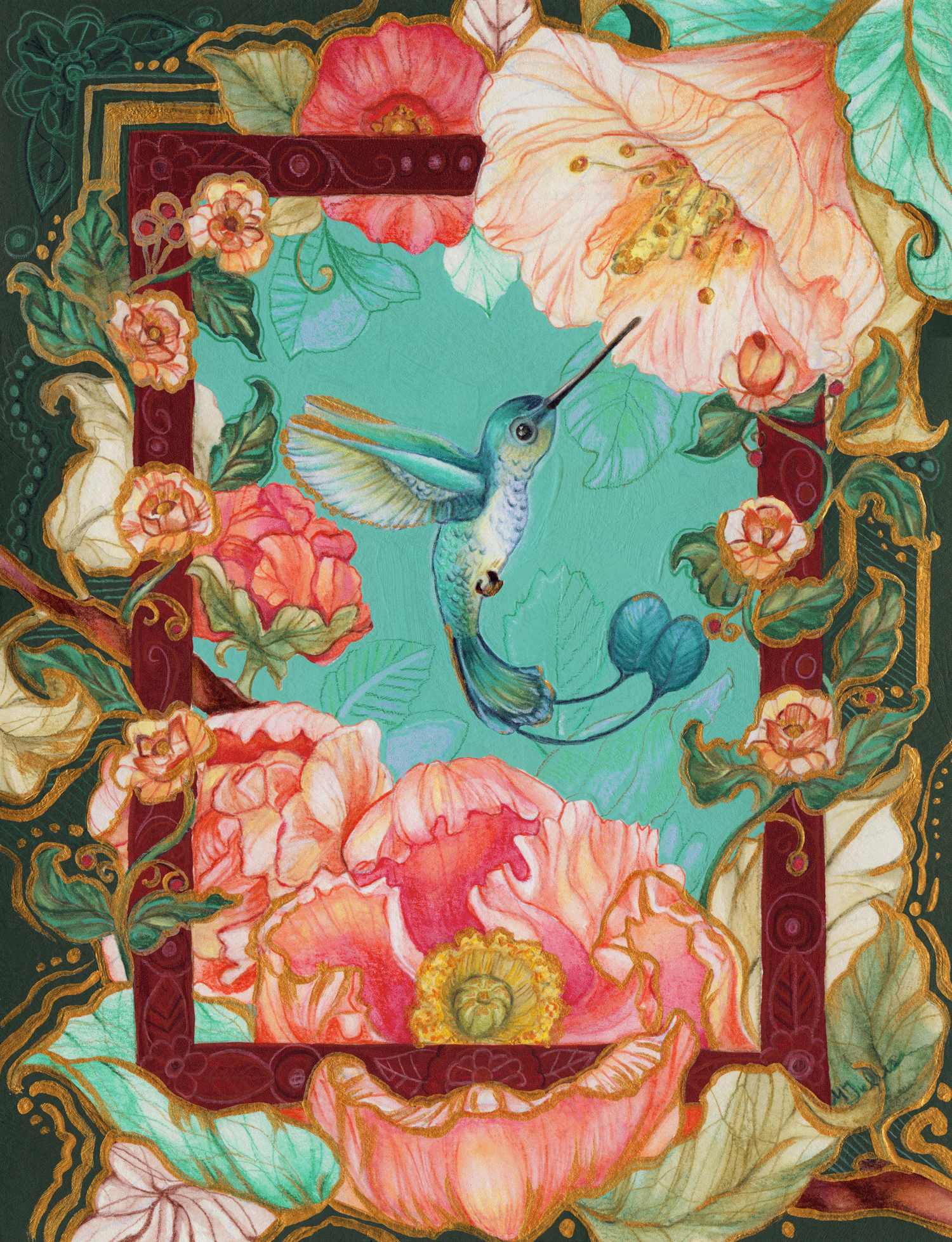 "Small Bright Reminders" -Secret Garden Fine Art Print