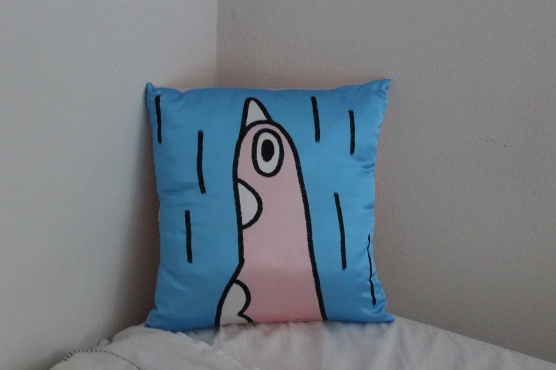 Giggling Gaggle Throw Pillow Case