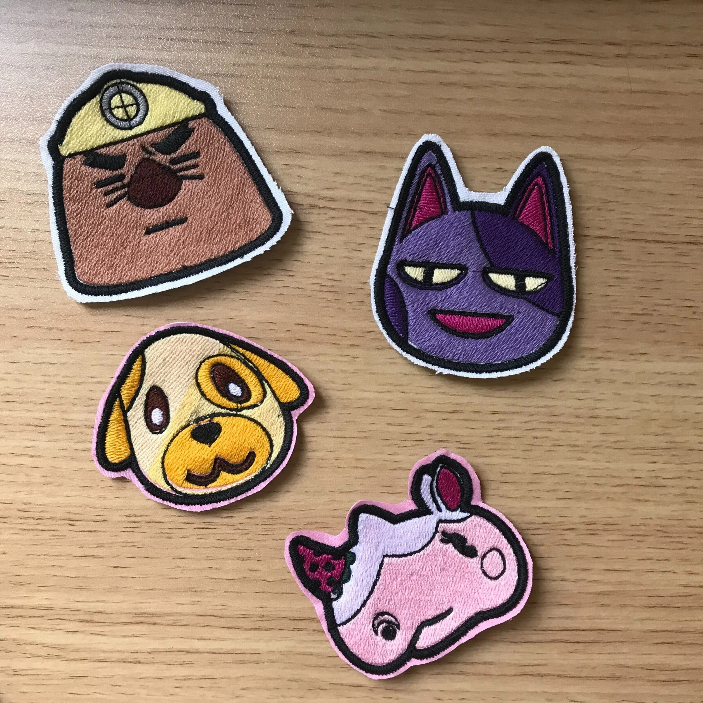 Animal Crossing Embroidered Patches
