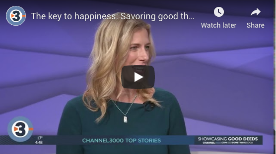 NOVEMBER 2019   |   The key to happiness: Savoring good things