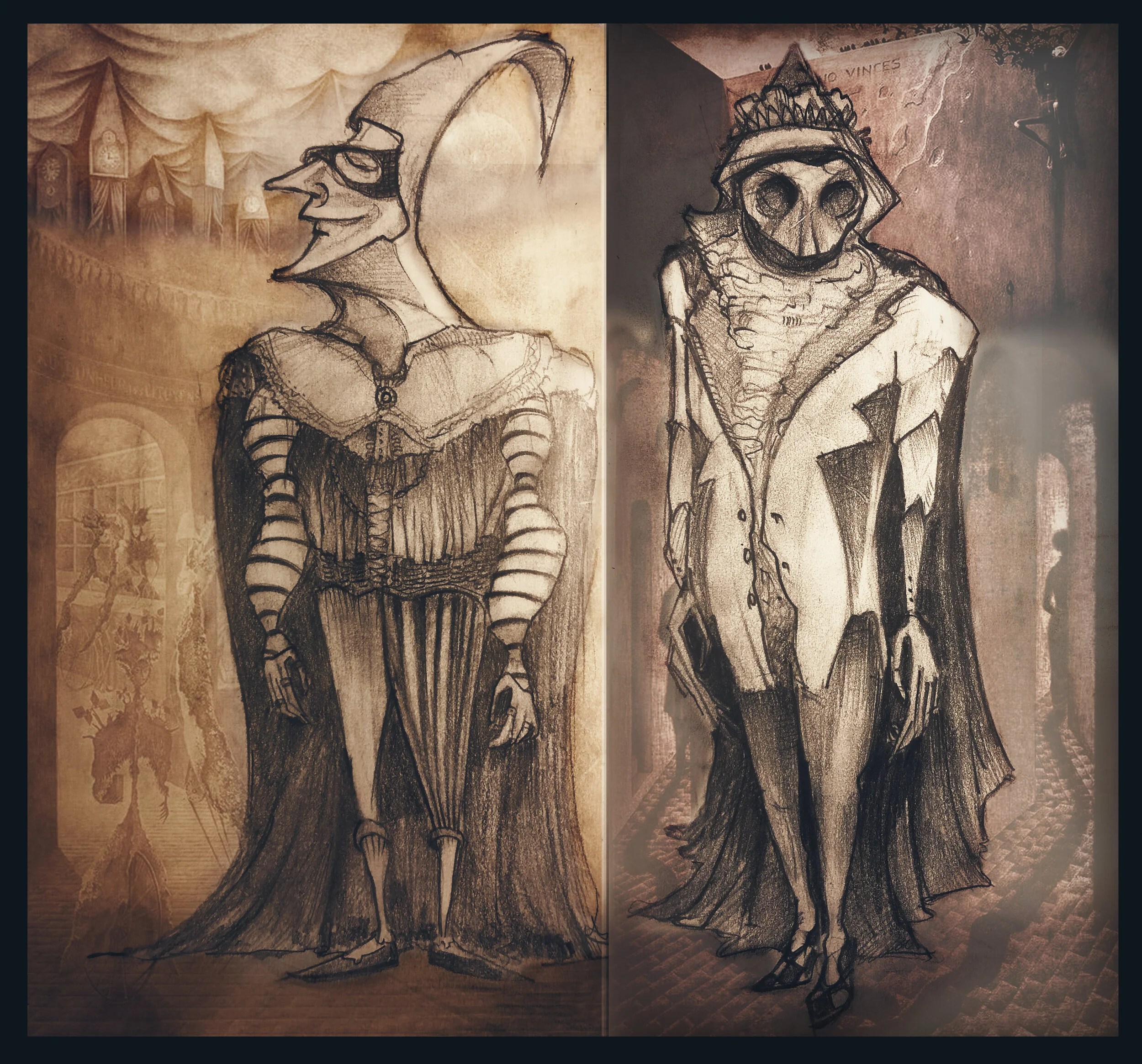 Concept for Prospero and the Red Death
