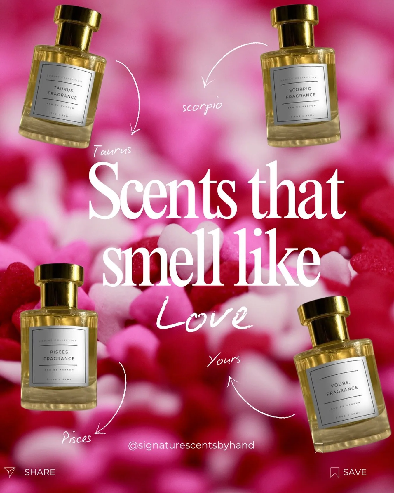 Have you ever smelled a scent that reminded you of love? 💗 

With Valentine&rsquo;s Day just around the corner, we crafted up some scents that not only make you smell good and feel good, but reminds you of light forehead kisses, soft warm hugs and c