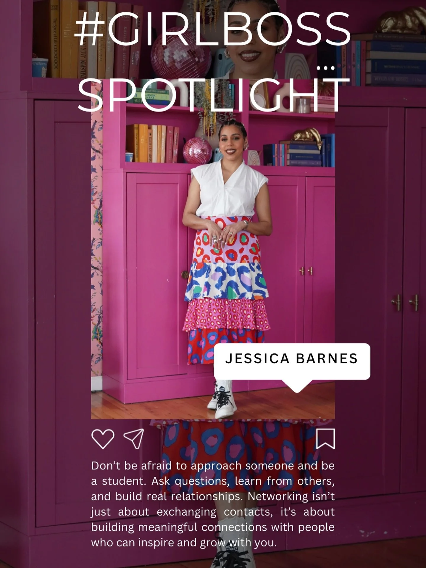 It&rsquo;s Women&rsquo;s Herstory Month, and there&rsquo;s no better time to celebrate and give flowers to the incredible women I&rsquo;ve had the honor of connecting with. 

Queuing the spotlight on Jessica Barnes &mdash; a 3x author, host, fashioni