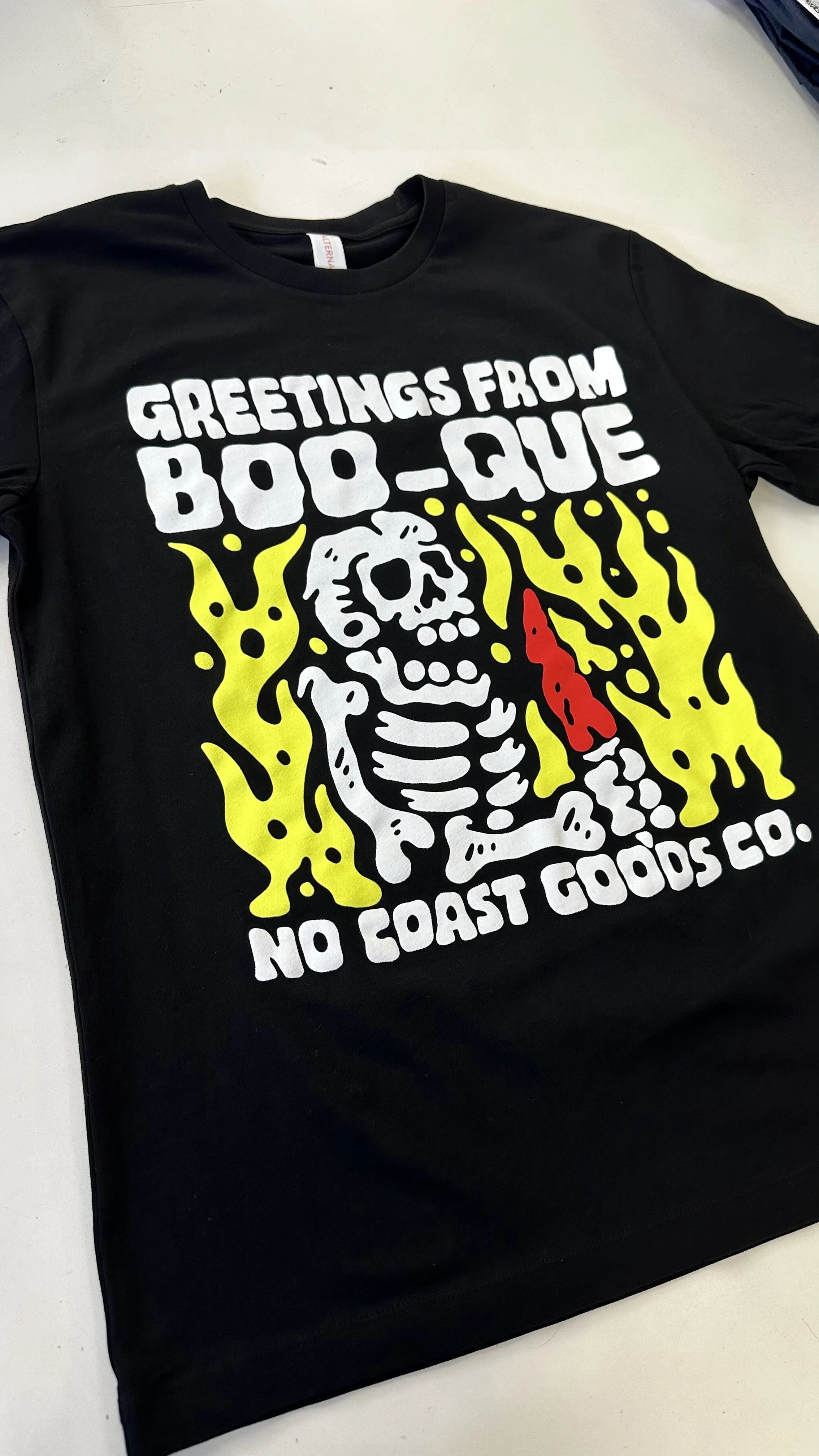 Greetings from Boo-Que