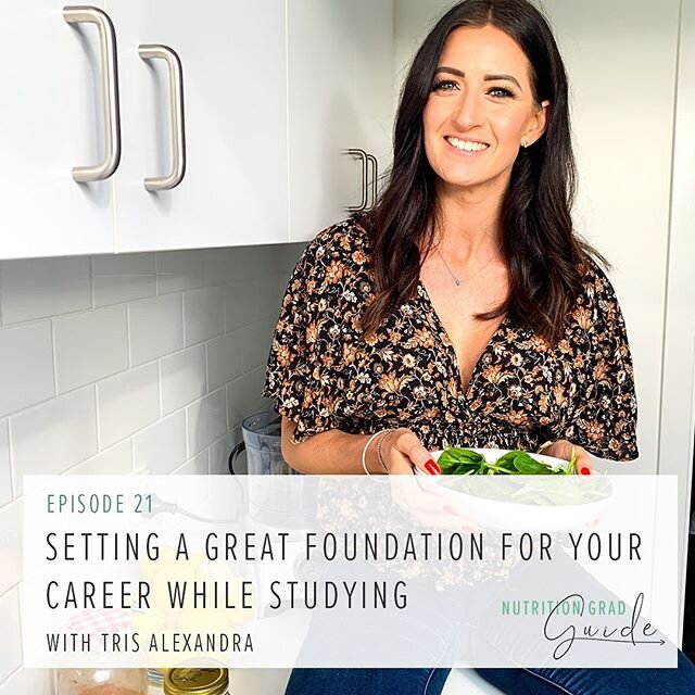 With just part of her clinical placement to go, @trisalexandranutrition is a perfect example of a student nutritionist who is already doing amazing things in the industry, getting a brilliant head start on her career and building the business of her 