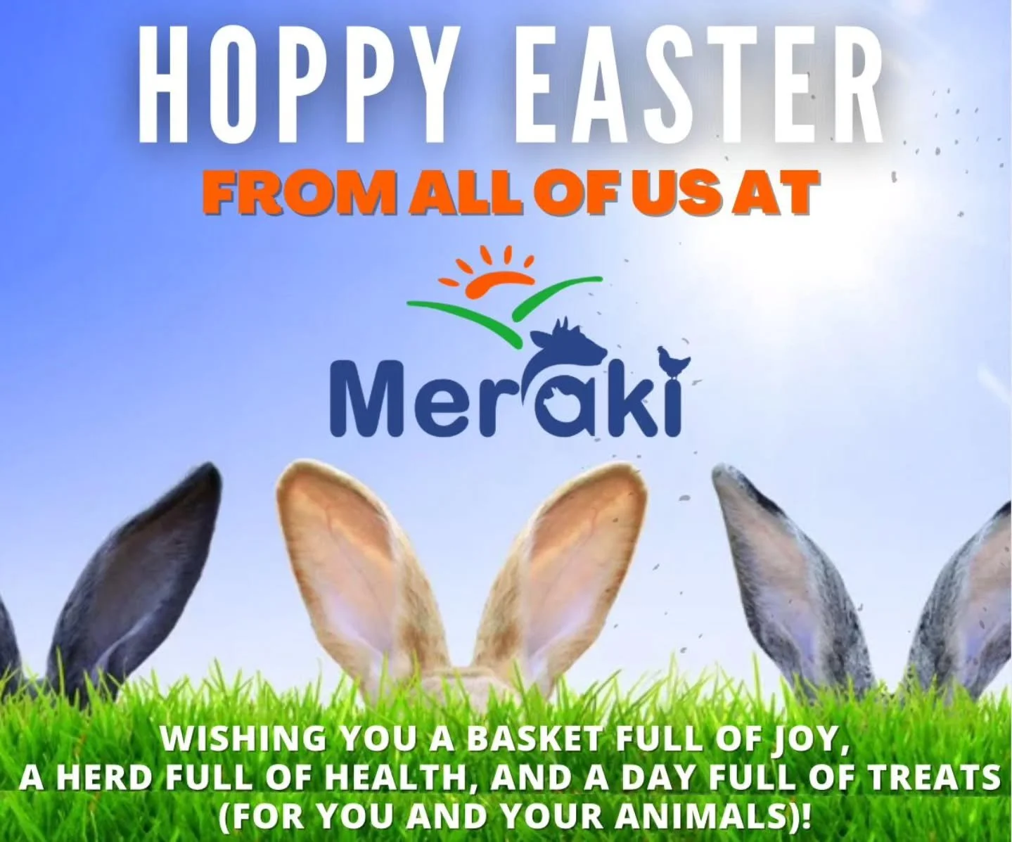 We&rsquo;re egg-cited to celebrate this season of happy tails, and healthy animals!