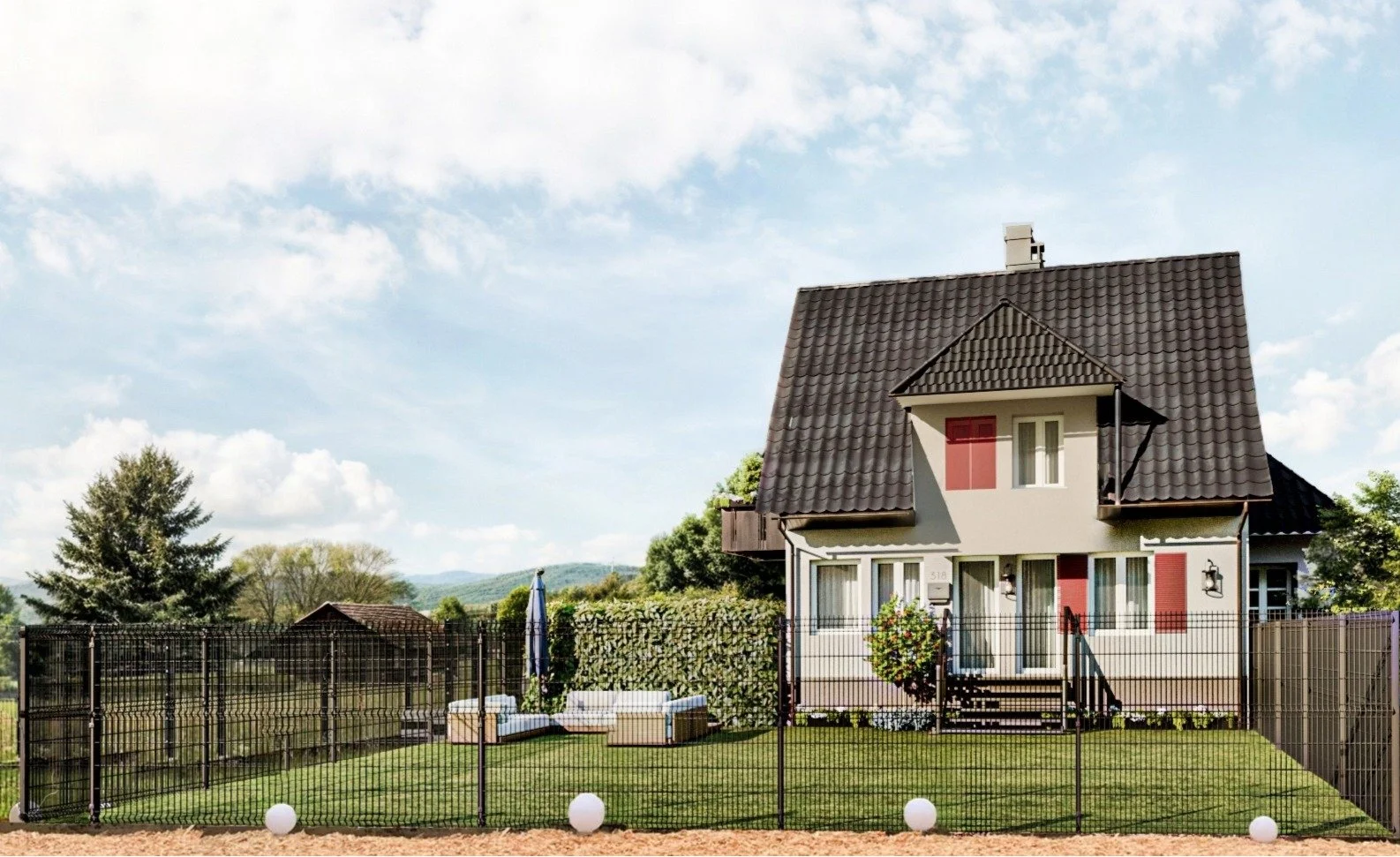 FAMILIENOASE MIT HOBBYRAUM & GÄSTEHAUS | Grossflächige Vielfalt auf 2'508 m² Land