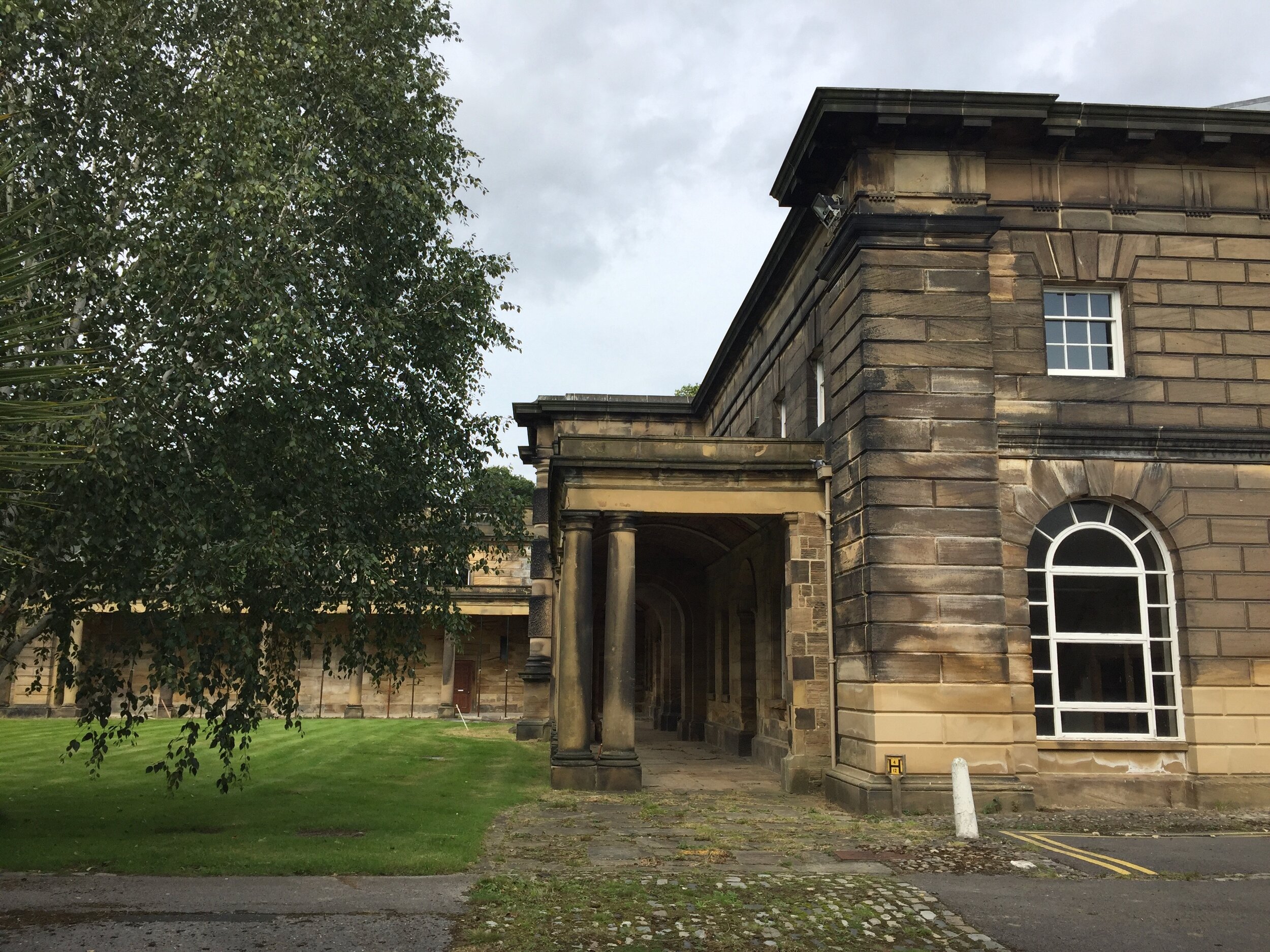  The Stable Block and its grassy quadrant still look impressive. 