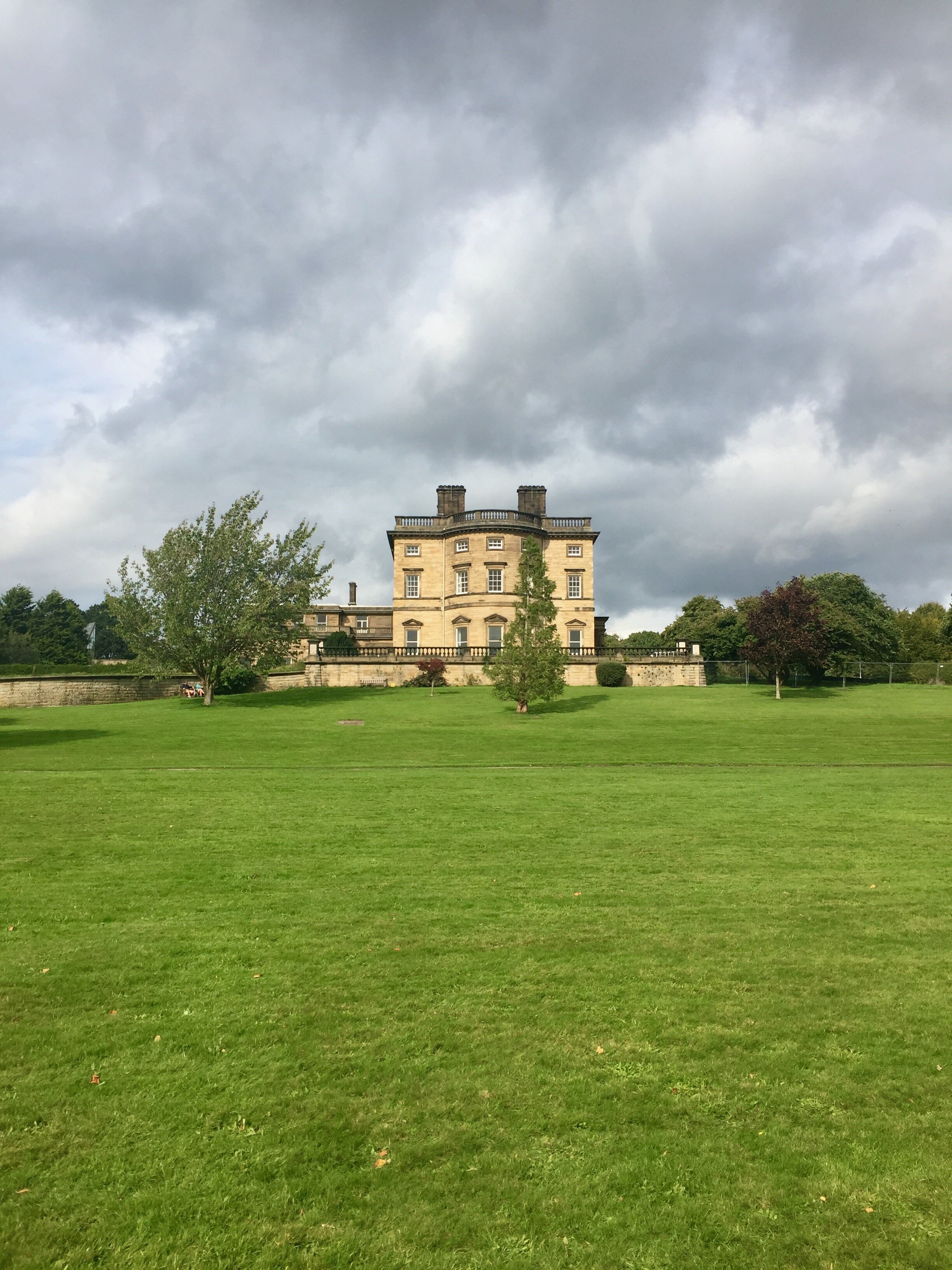  The South face of Bretton Hall, overlooking the estate. 