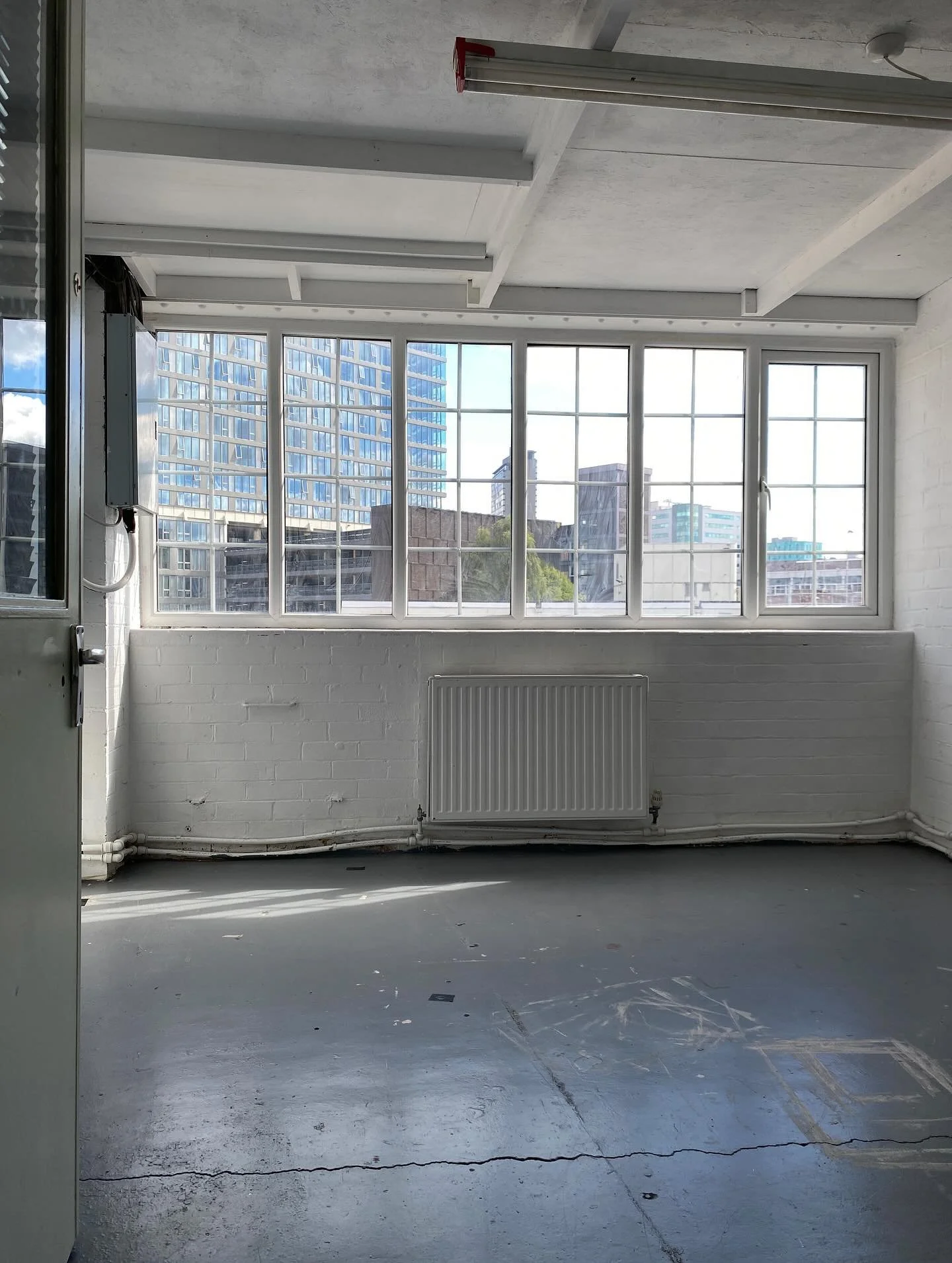 After two and half years of a constantly changing view, I&rsquo;ve emptied my studio above Trafalgar Warehouse. The contents are now in a semi-organised heap in the corner of my new space in Persistence Works, which I&rsquo;m looking forward to makin