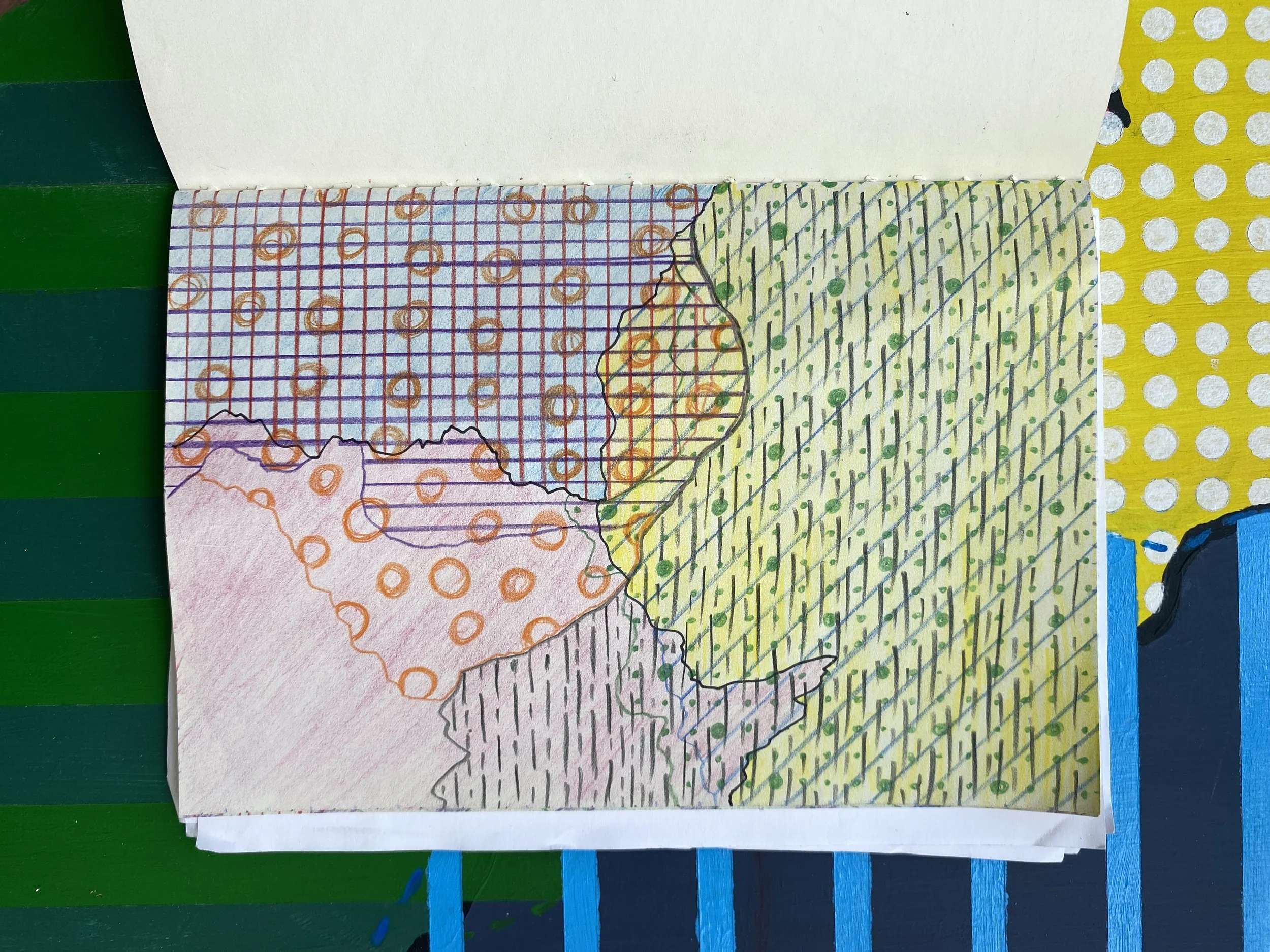Sketchbook border experiment 1