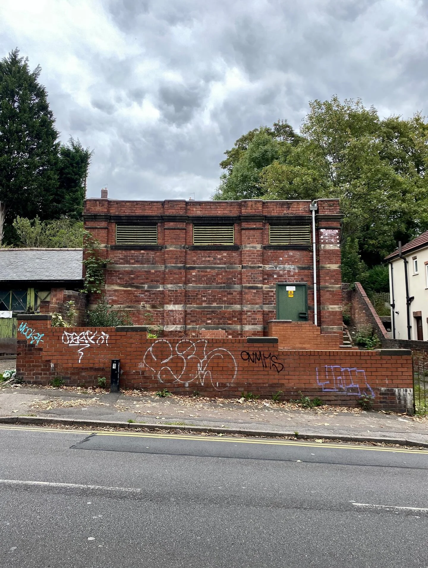 Electrical substations are a strange and mundane part of the urban landscape. New substations are particularly mundane, designed to be inoffensive and ignorable, and perhaps they are. But some of the older substations have an odd grandeur to them; th