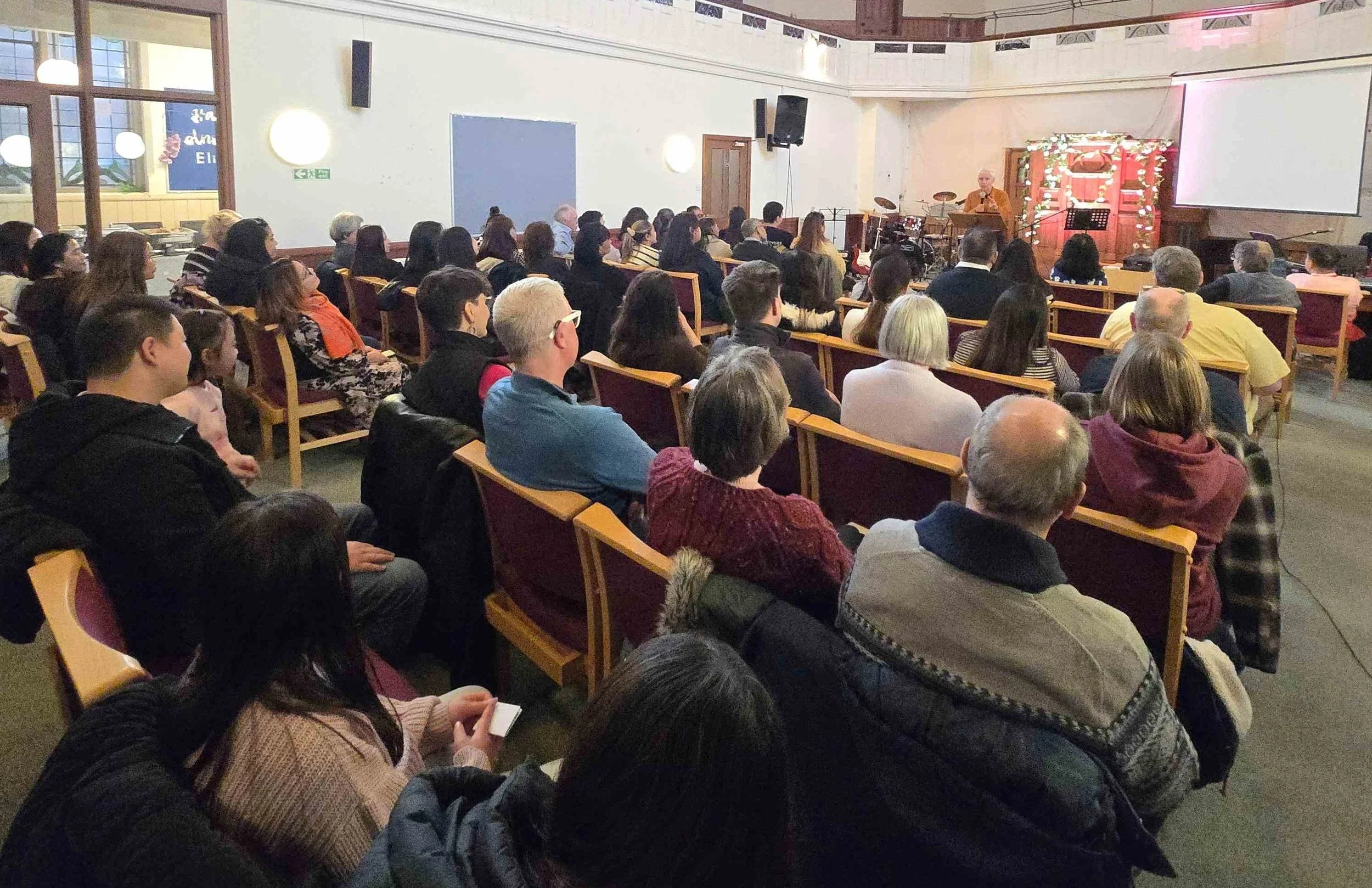  It was a privilege to speak at the 10th anniversary of the Elim link church in York