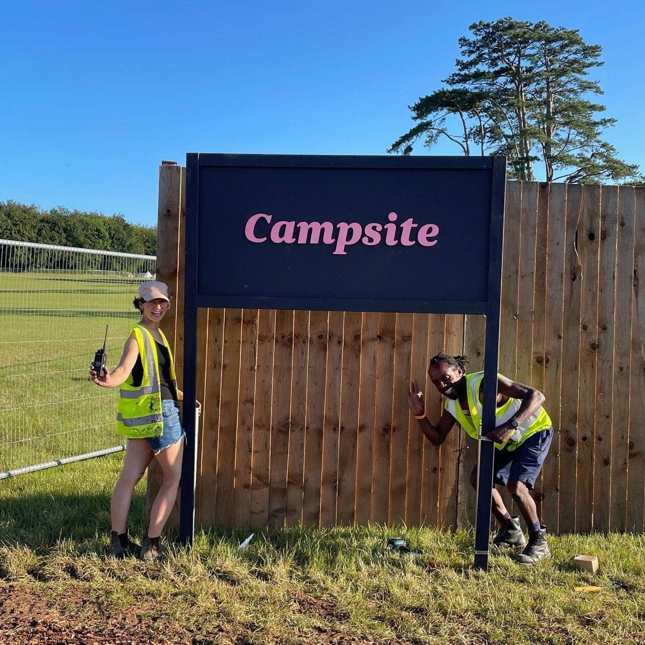 We Out Here 2023
@weoutherefest

Festival signage re-touch and site-wide install. 

CNC lettering with brand colourway.

#signwriting #festival #setdesign #CNC #scenicpainting