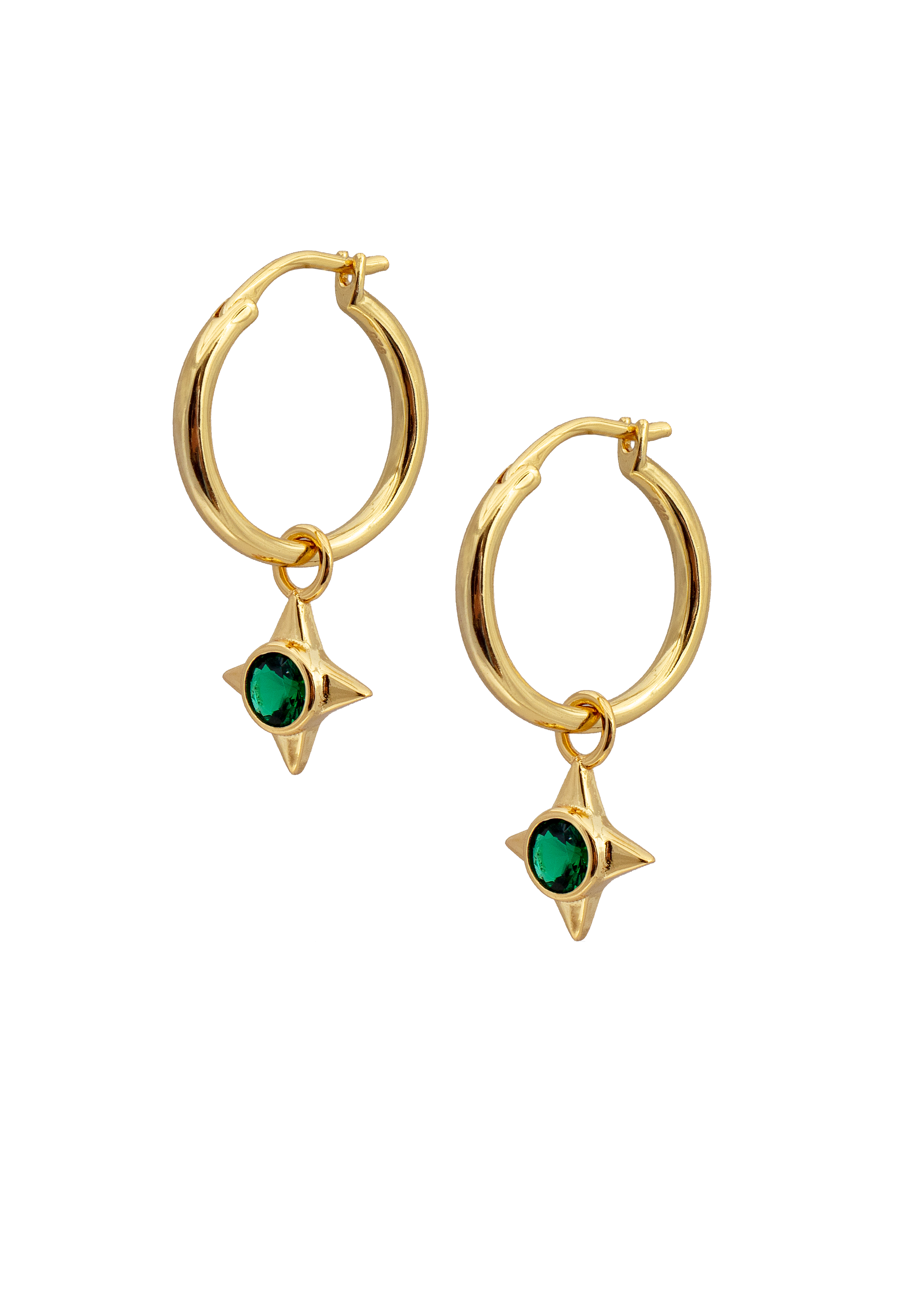 Star Drop Charms 4 colours