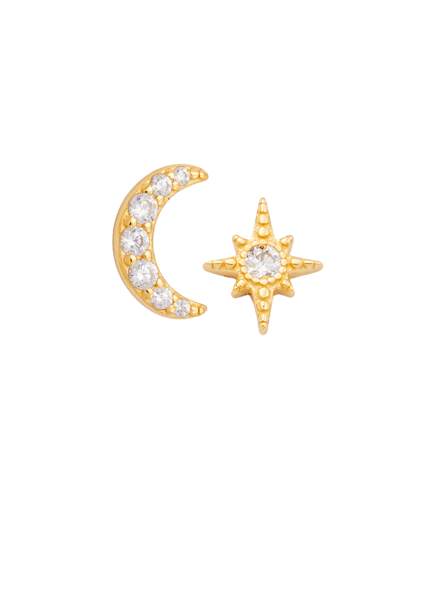 Star and Crescent studs