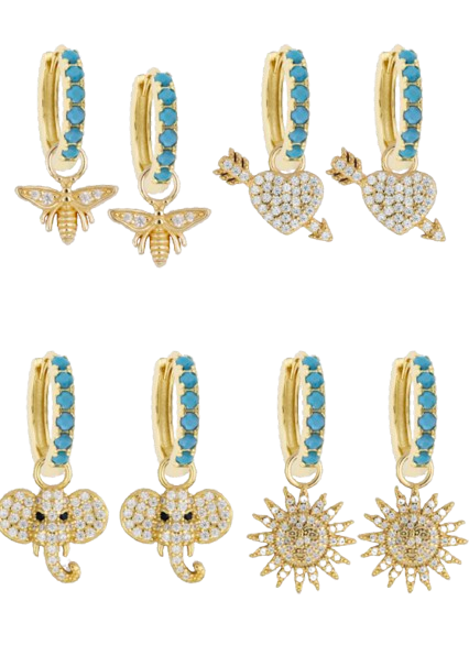 Turquoise Midi with or without charms