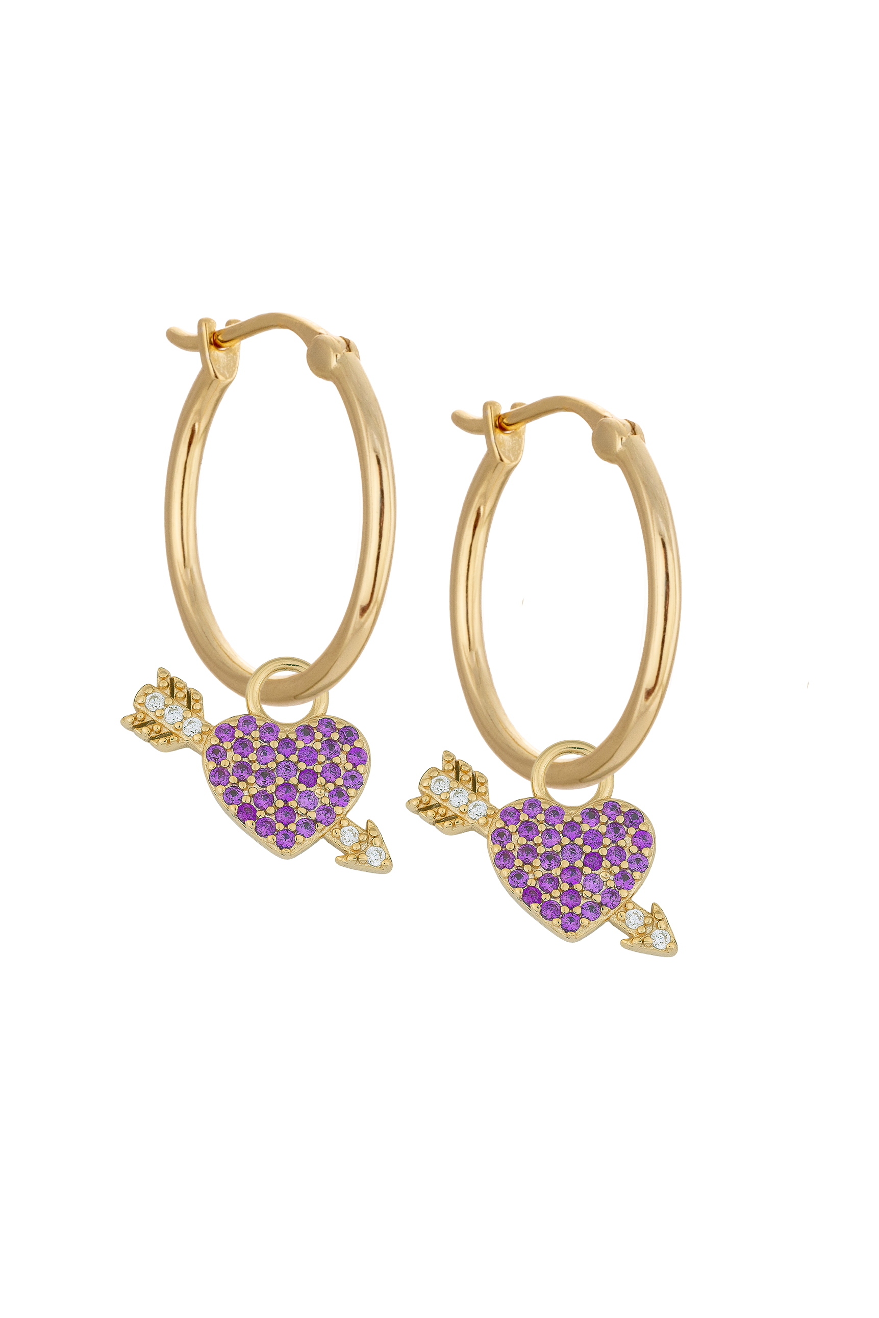 20mm Gold Hoop Cupid pink.png