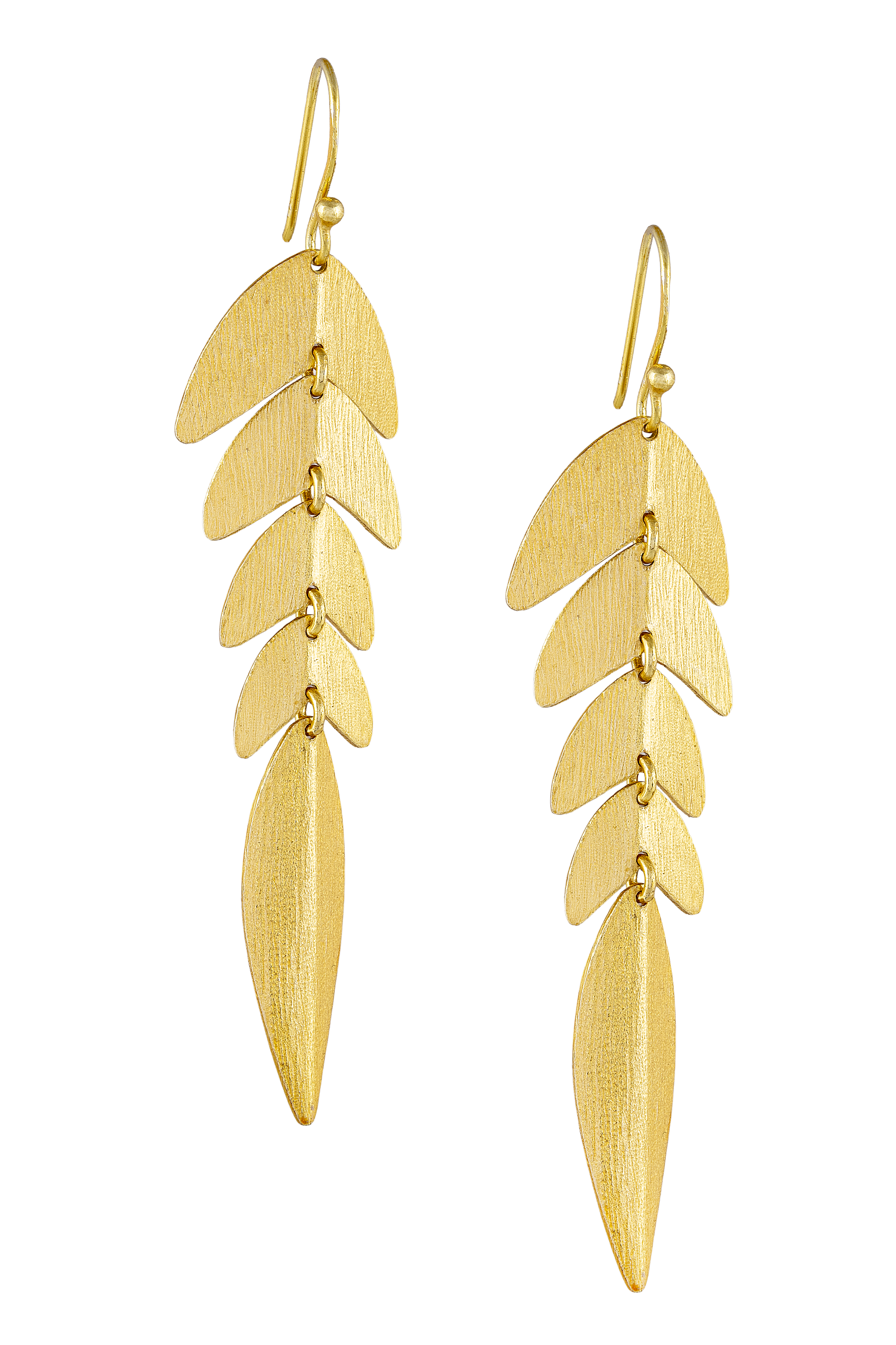 golden leaf drop earrings .png