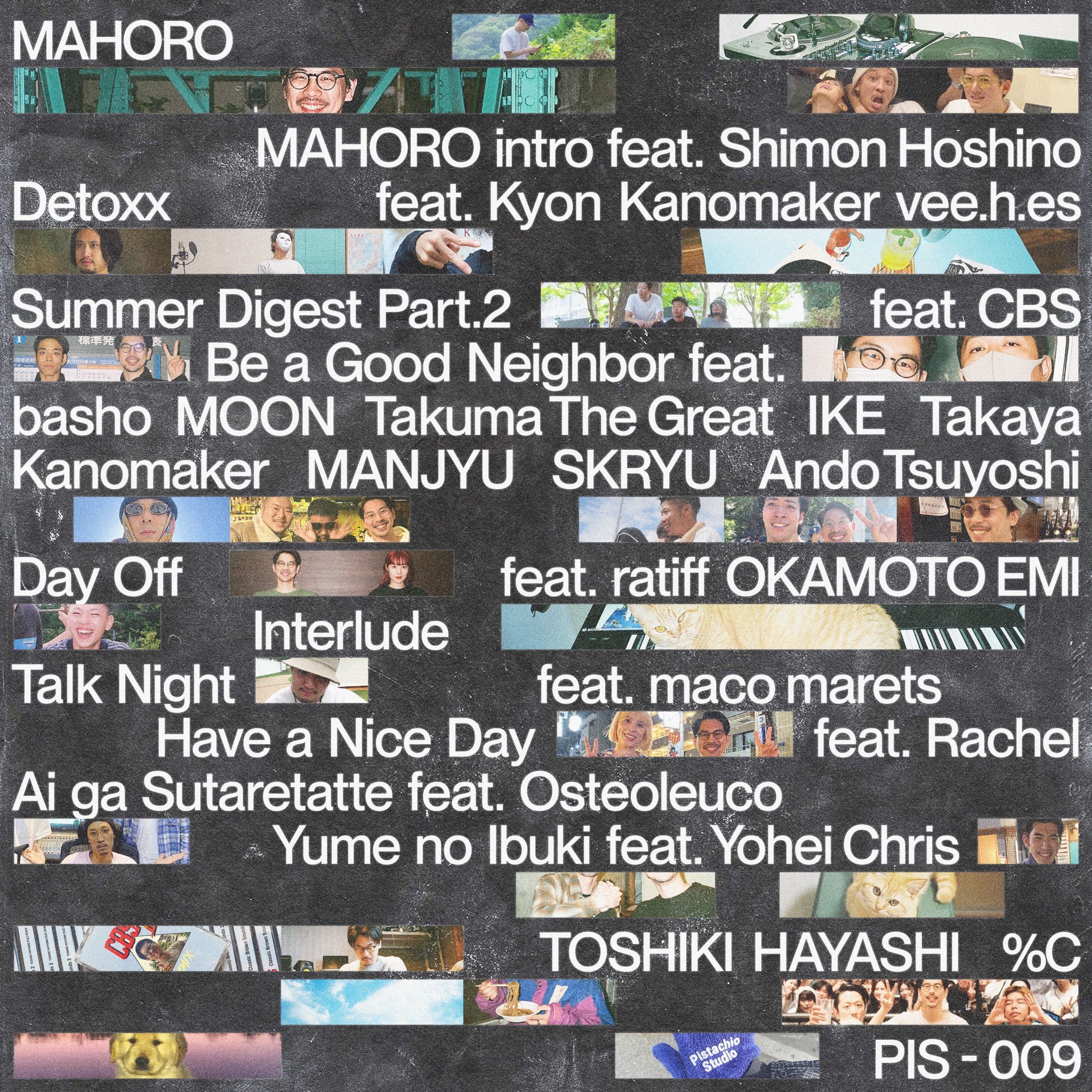 【NEWS】TOSHIKI HAYASHI(%C) 『MAHORO』（「Talk Night (feat. maco marets)」収録）配信リリース（COLLAB）