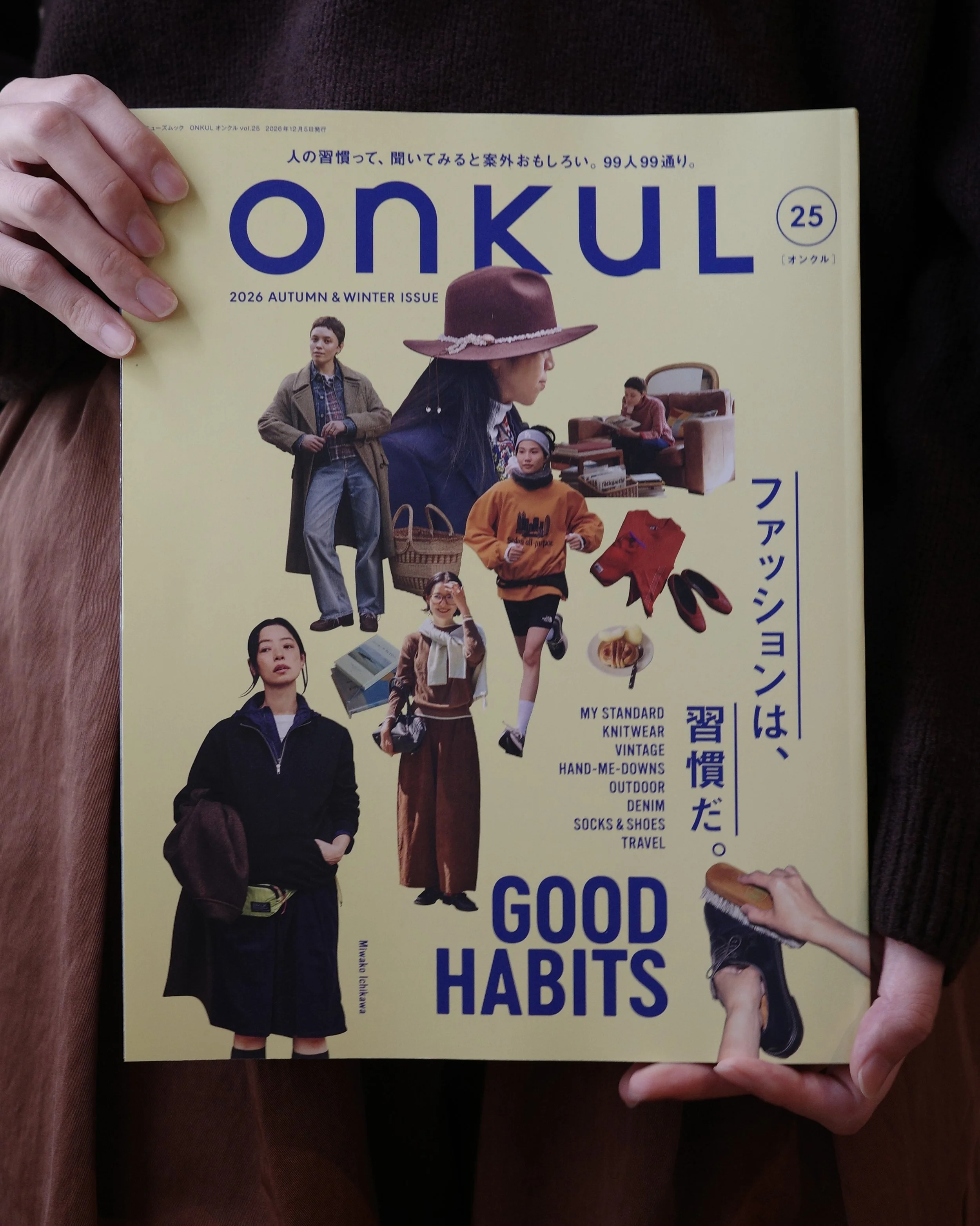 【NEWS】「ONKUL  オンクル vol.25」誌面企画出演（MEDIA etc.）