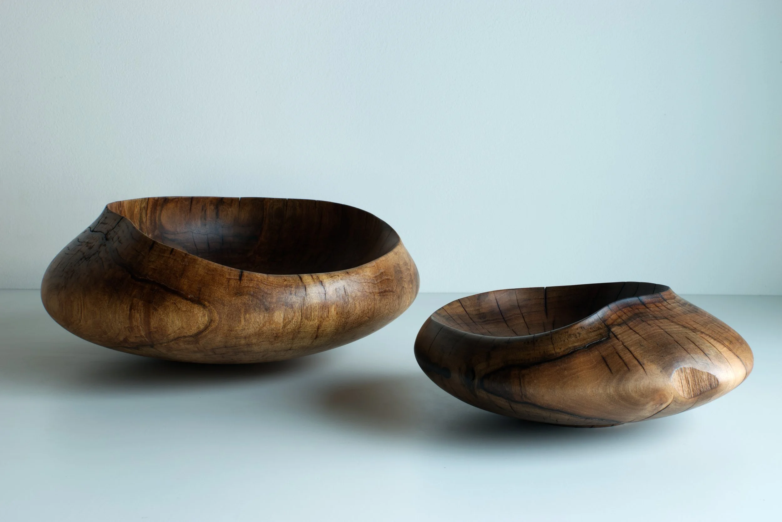 organic wood bowls sculpture craft carving design interior gabriel tarmassi