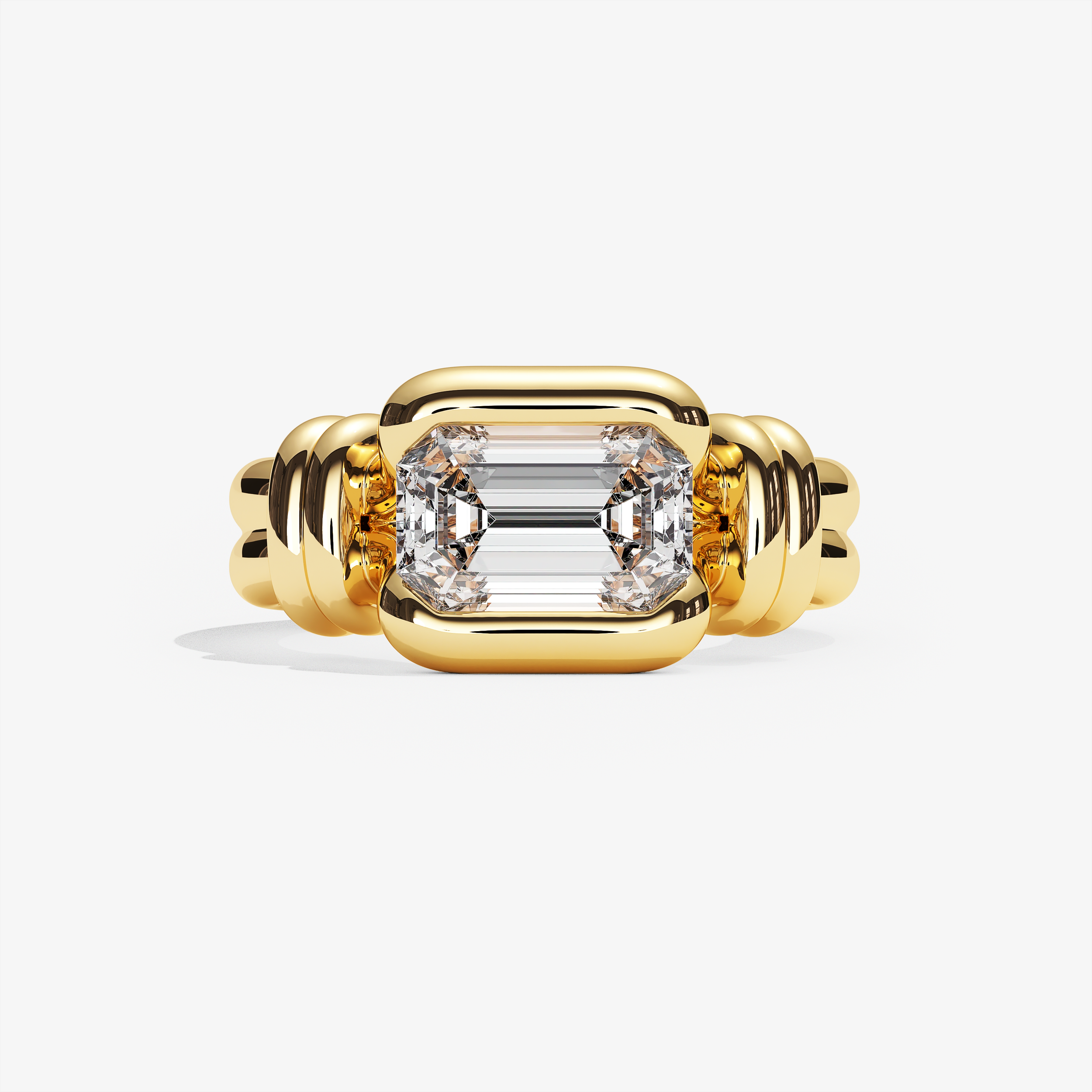 Banyan Diamond Ring East West