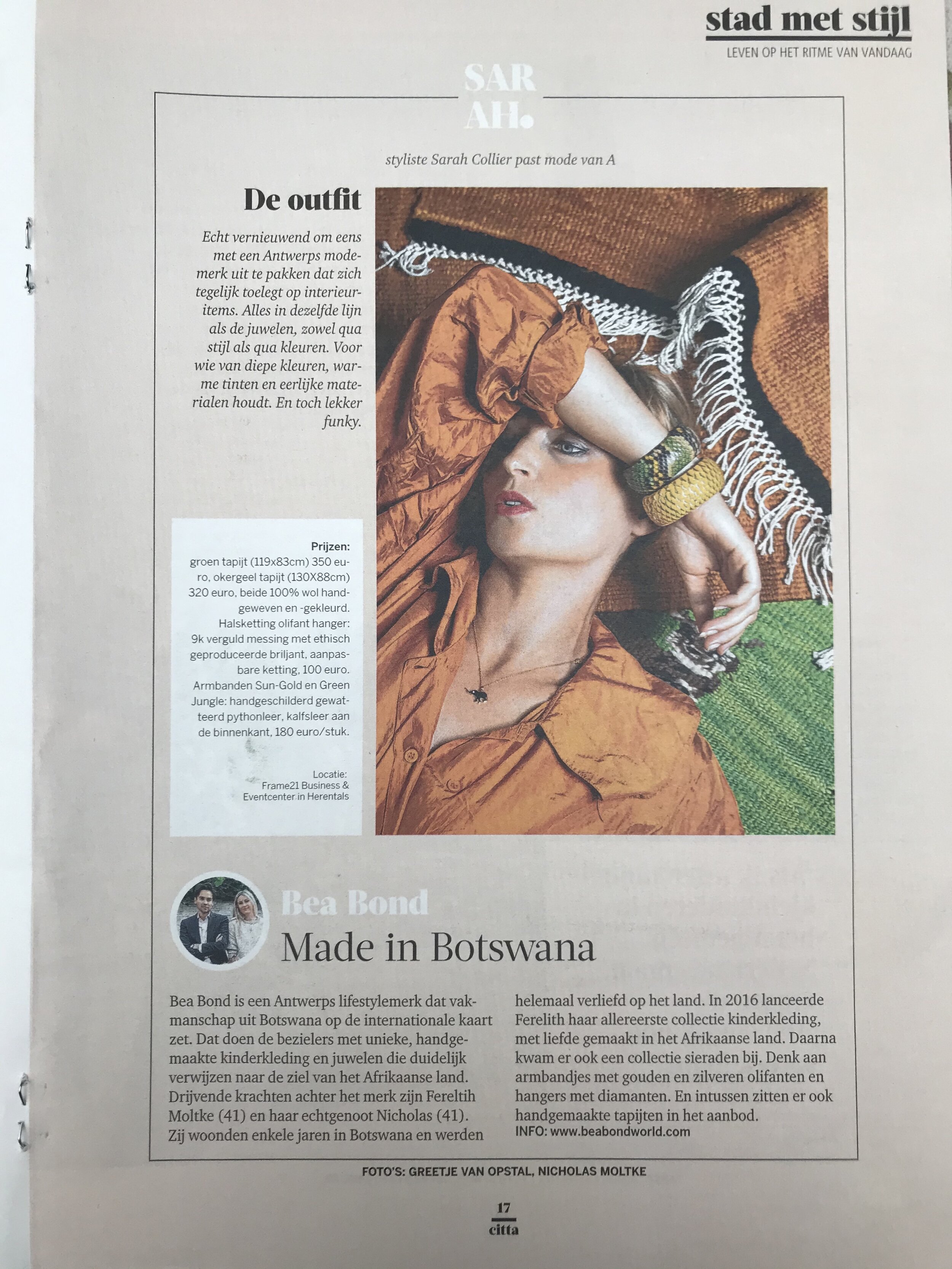 Citta Magazine, Antwerpen